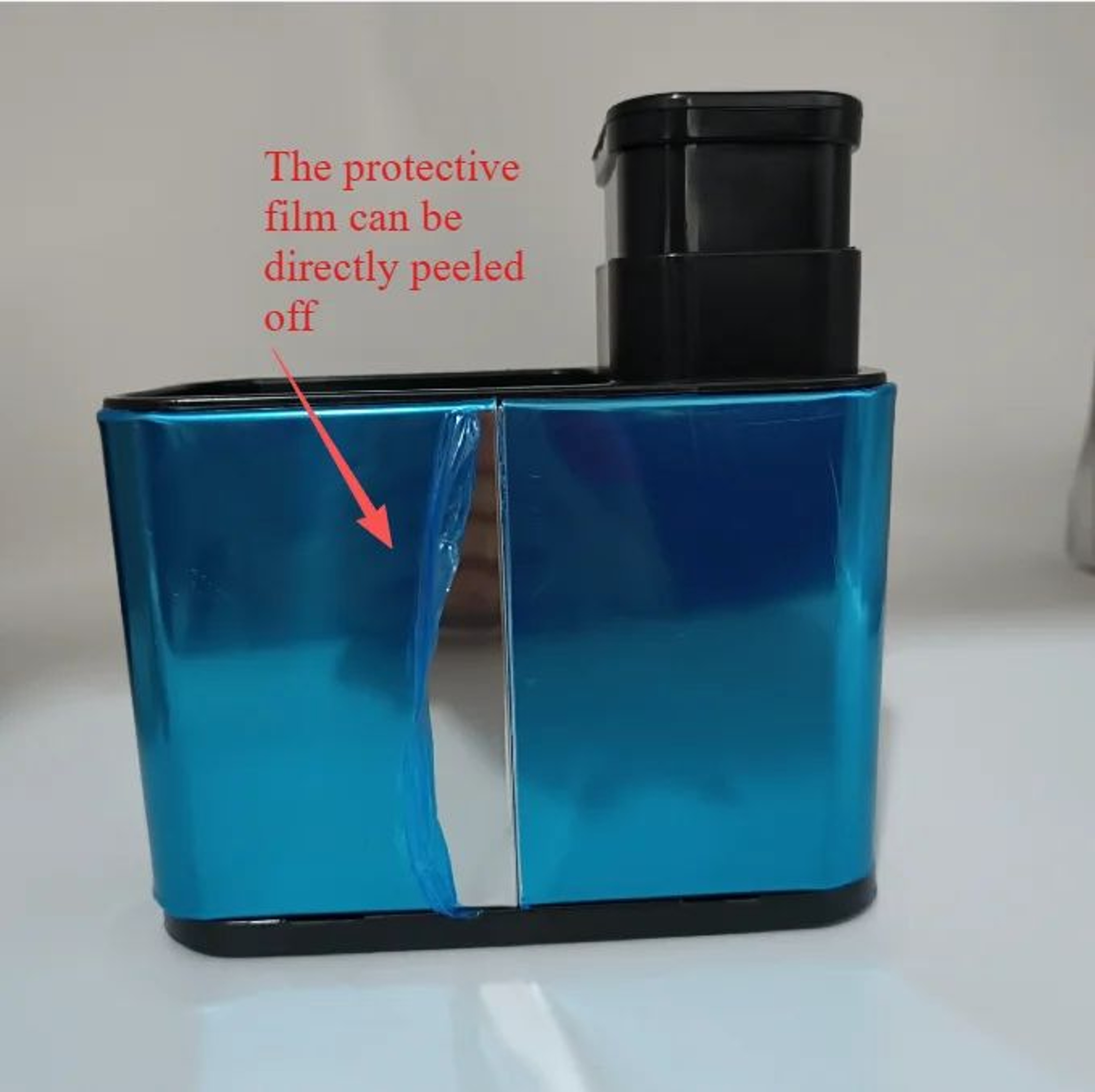 3in1 Stainless Steel Kitchen Sink Organizer With Soap Dispenser And Sponge Holder 5