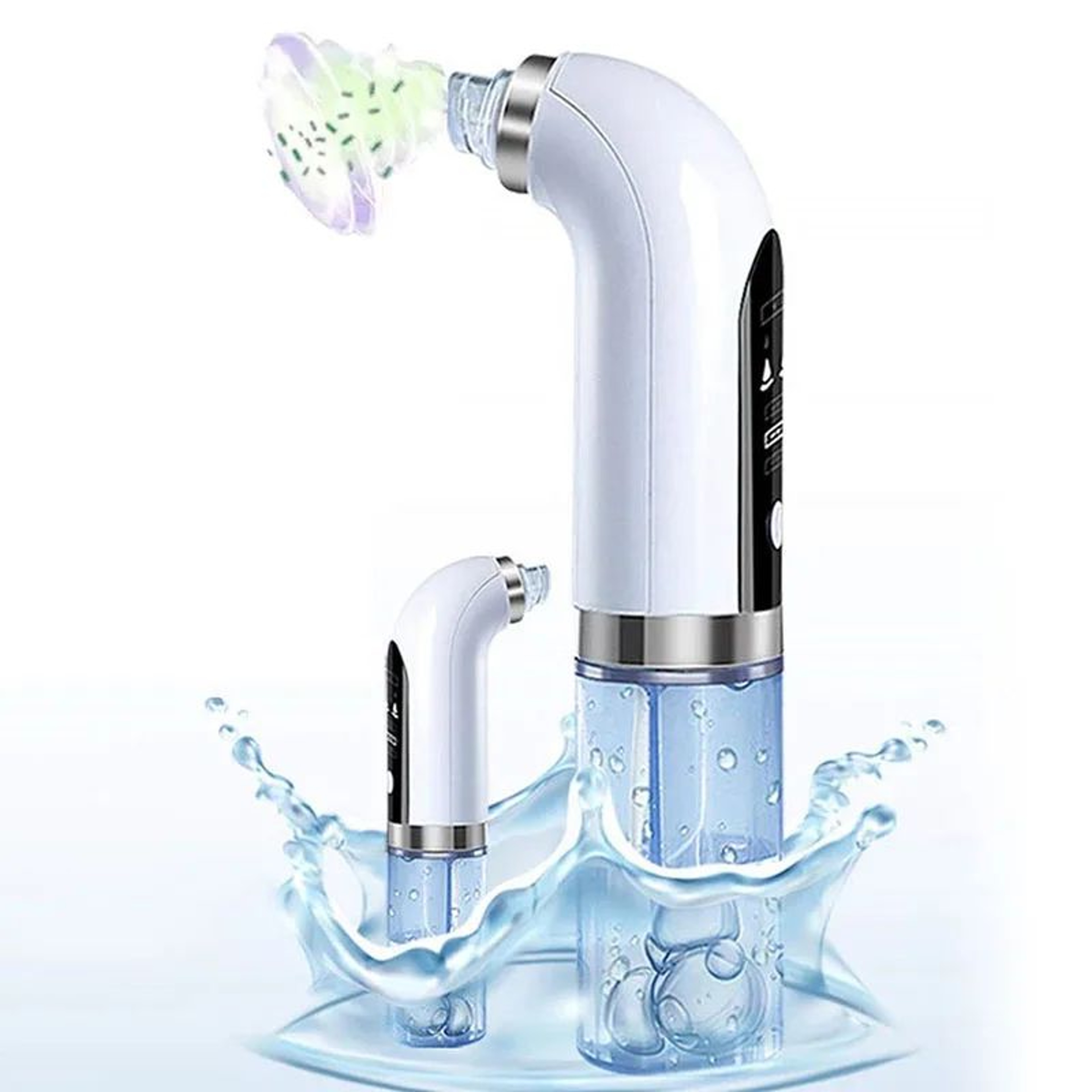 Micro Bubble Blackhead Remover Pore Vacuum USB Rechargeable Facial Cleanser 3