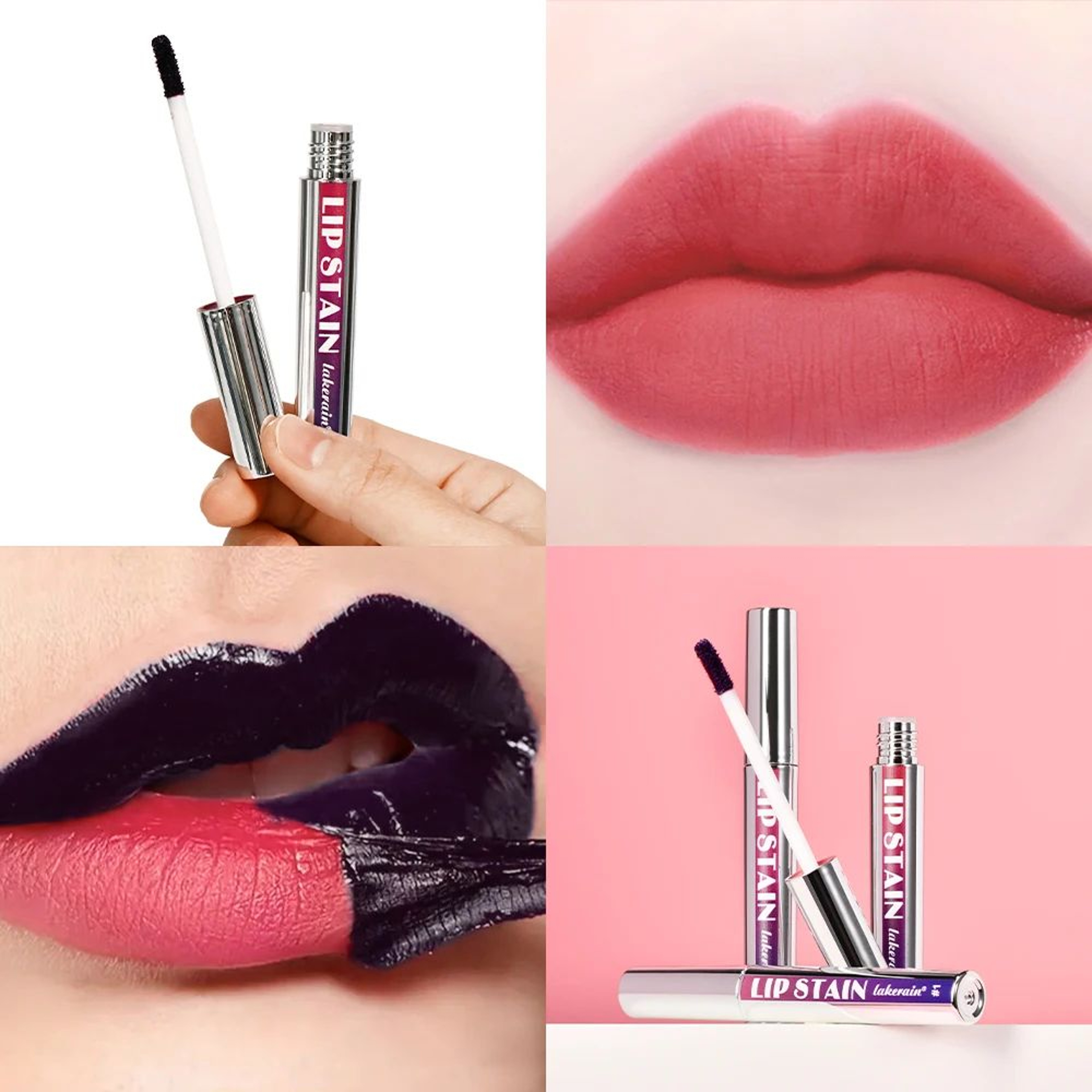 24Hour PeelOff Lip Stain Matte WaterResistant Lip Tint 3