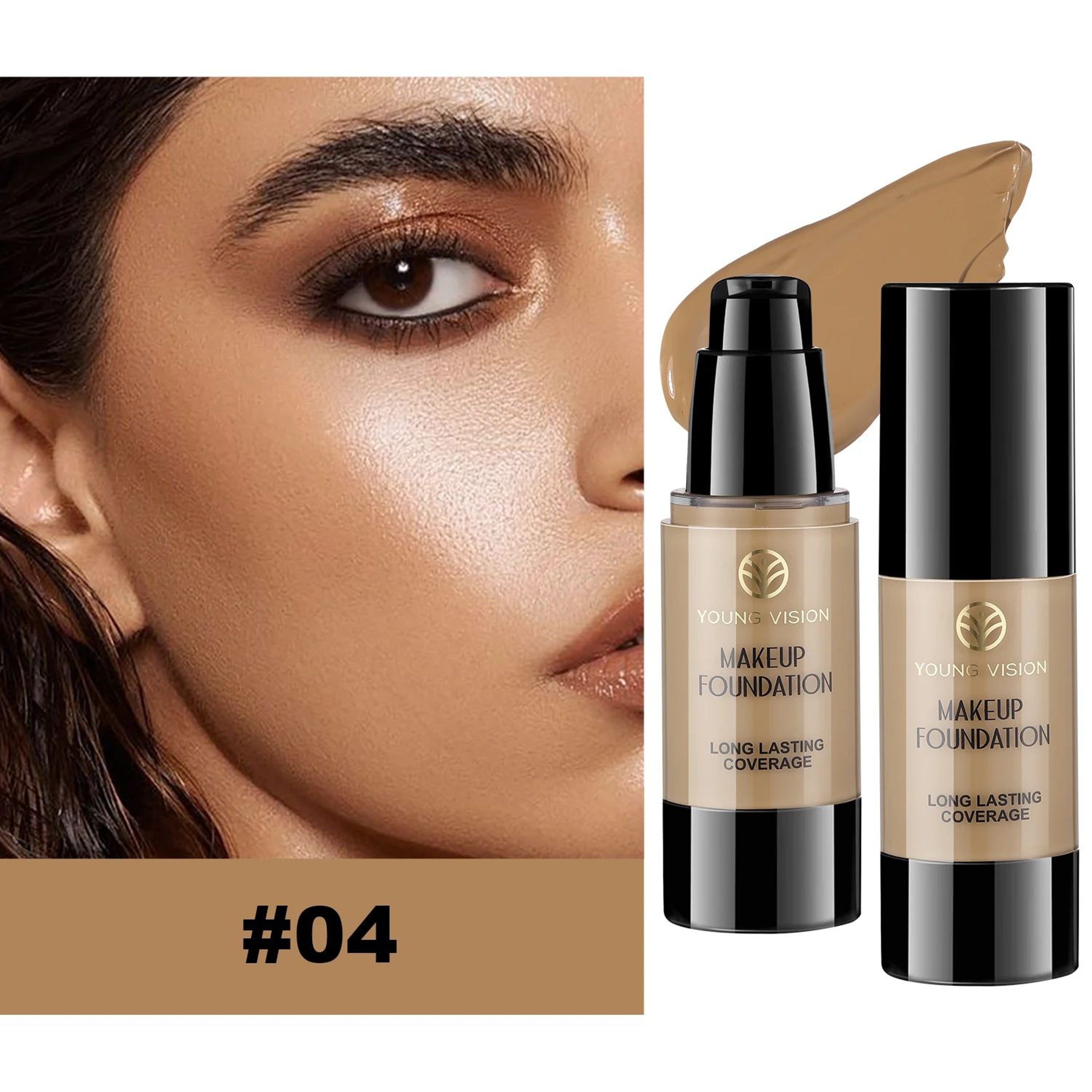 Silky Color Correcting Concealer For Dark Circles Acne Marks And Redness 10