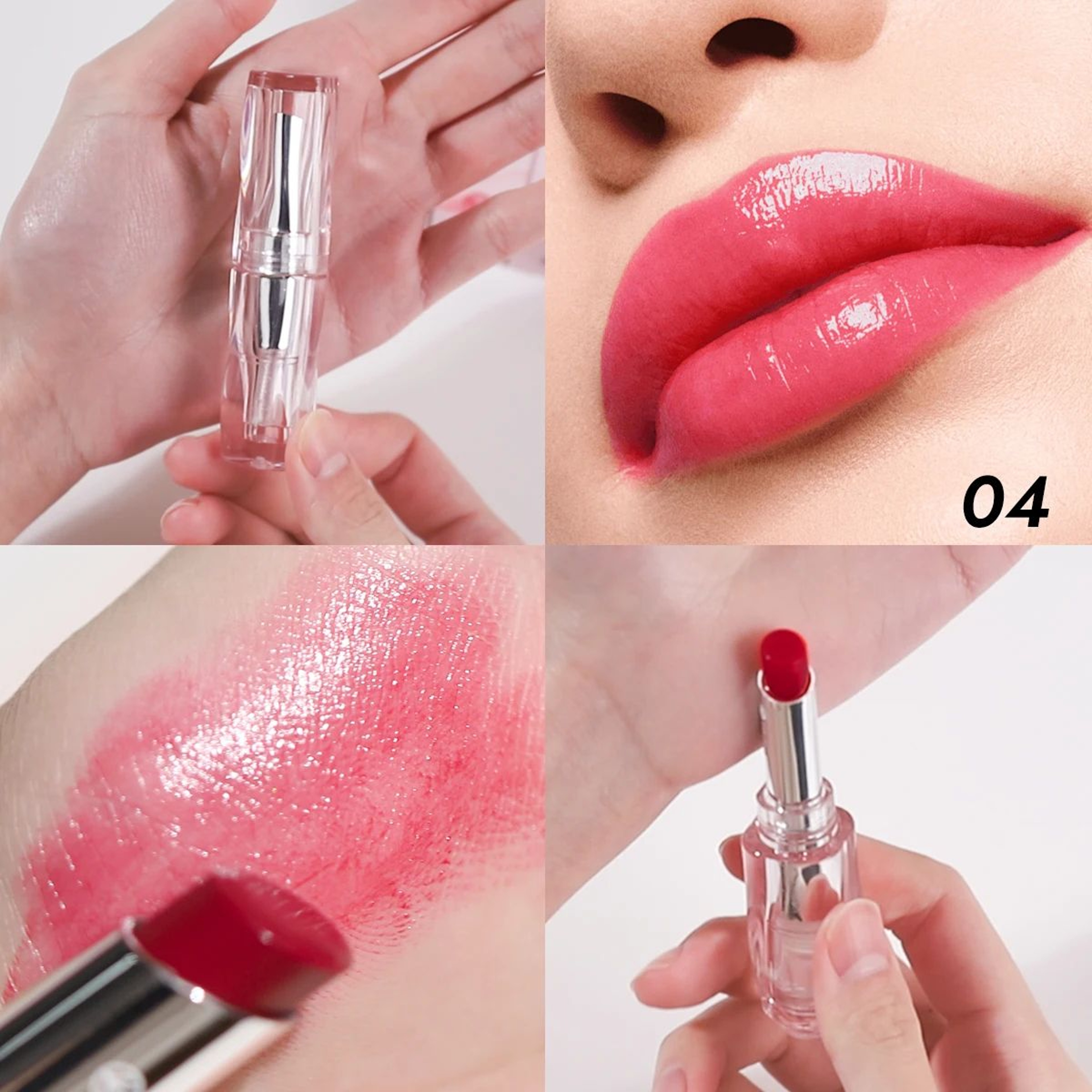 Fine Shimmer Moisturizing Lipstick  Long Lasting Pearlescent Lip Color 6