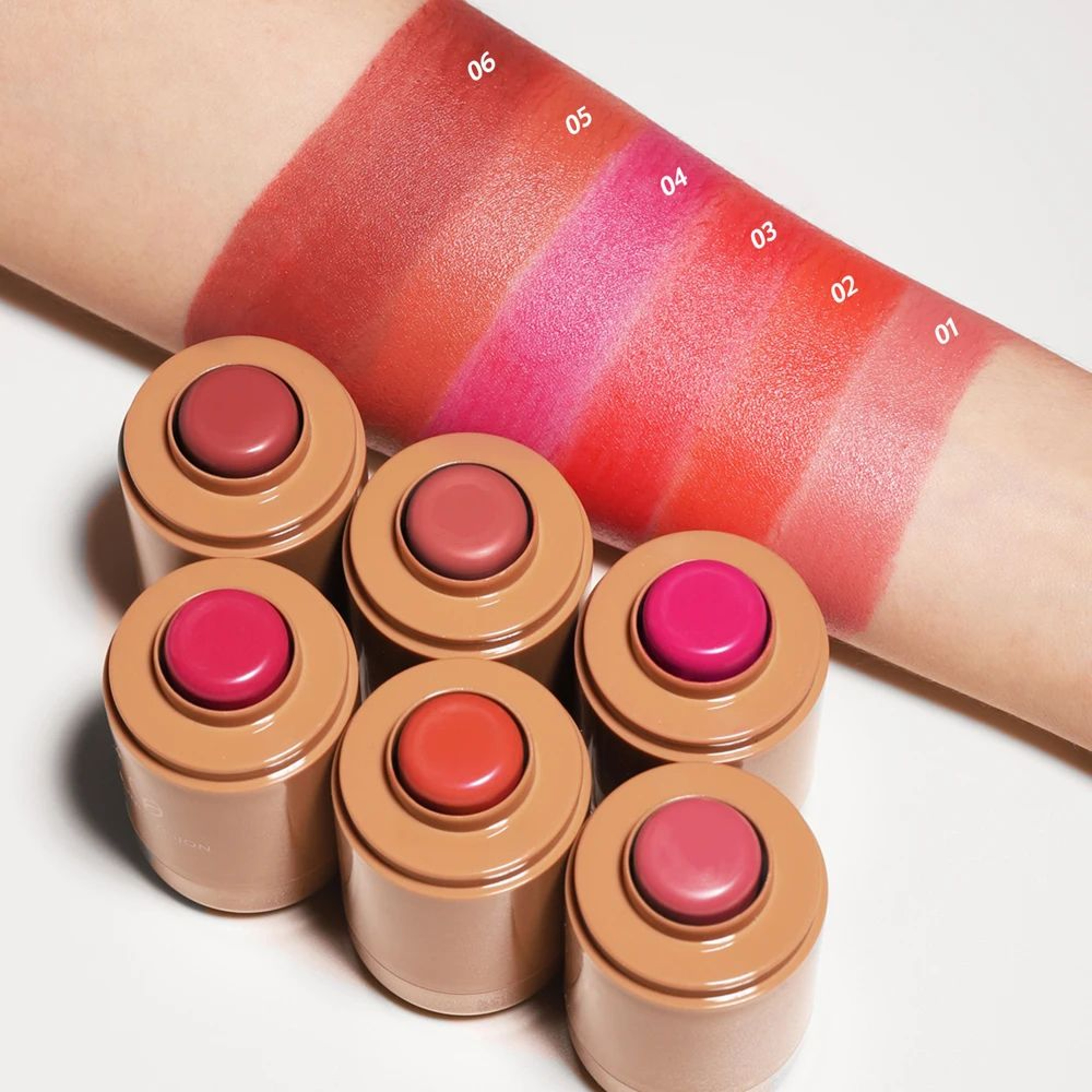 3in1 Matte Cream Blush Stick For Lips Cheeks And Eyes 0