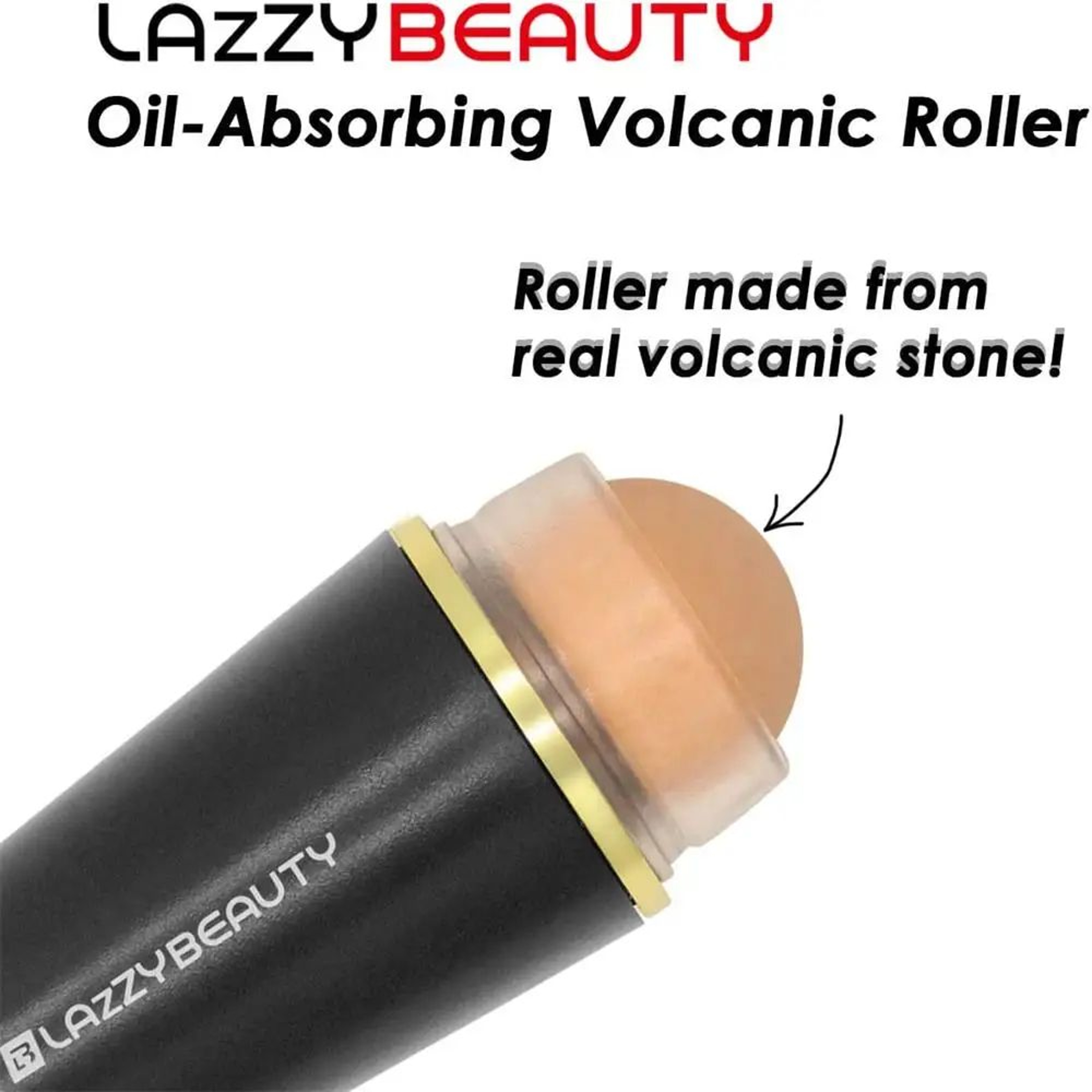 Volcanic Stone Face Oil Absorbing Roller Reusable Shine Control Tool 3