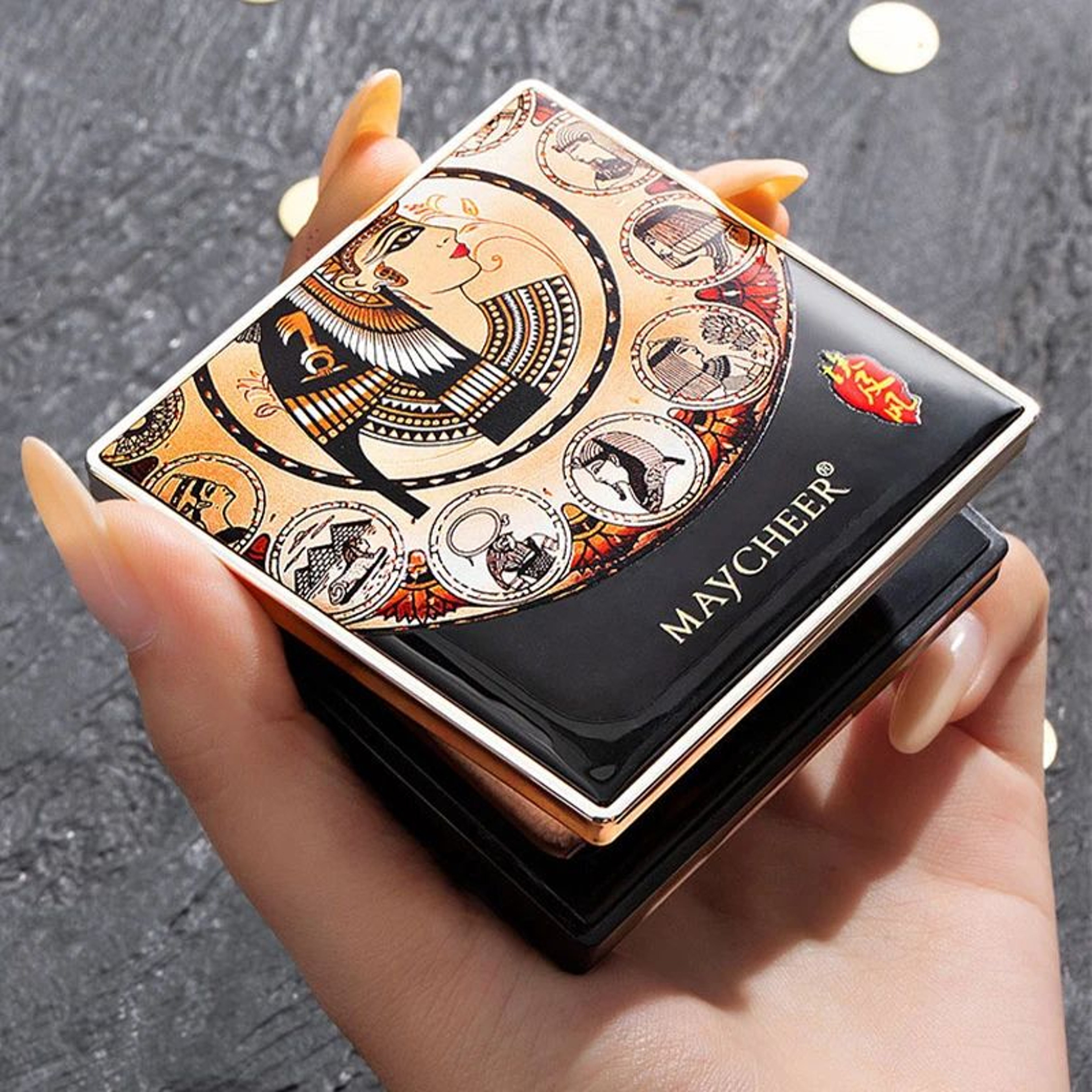 Egyptian Style Oil Control Setting Powder Waterproof Matte Face Powder 0