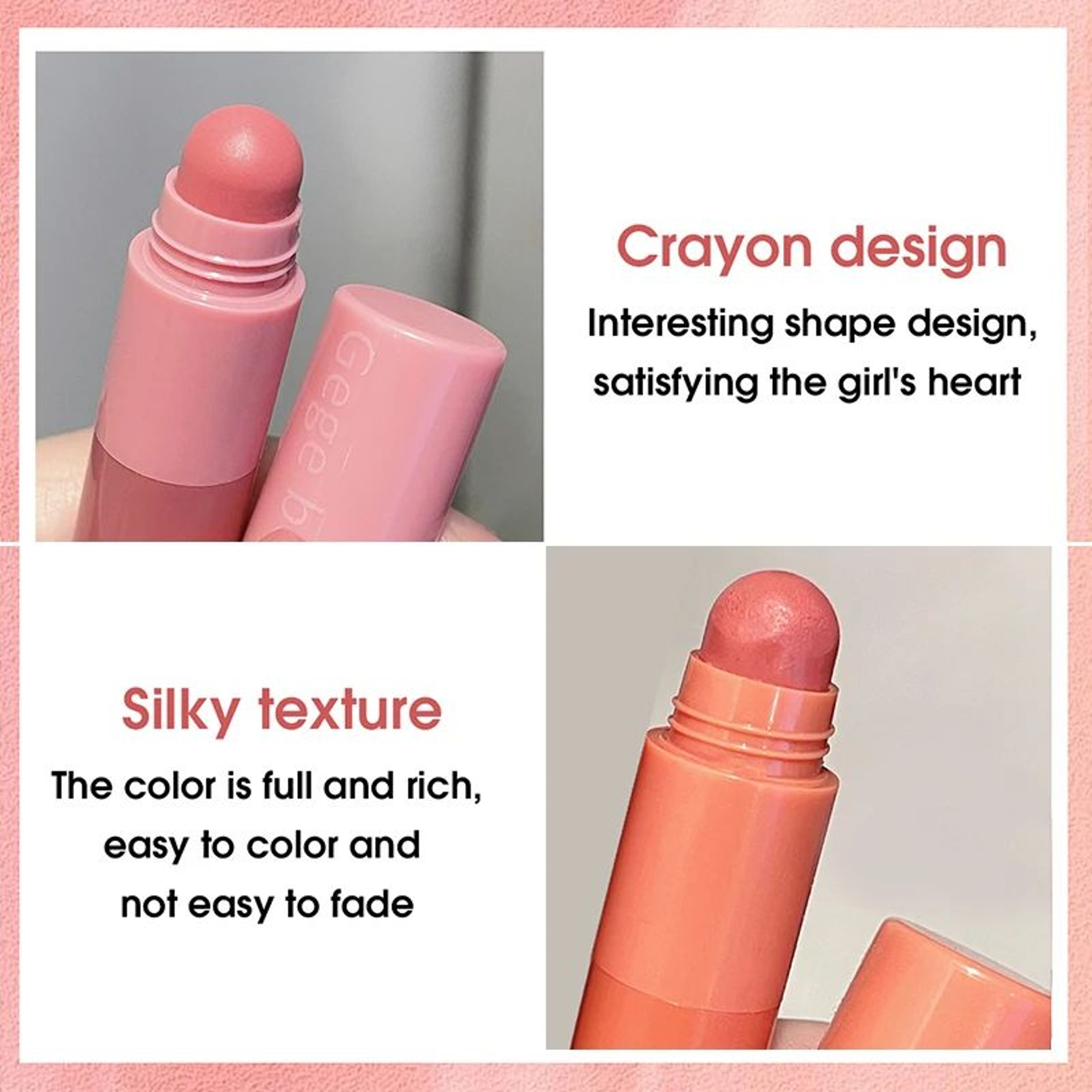 4Color Velvet Matte Lipstick Waterproof LongLasting Lip Color 1