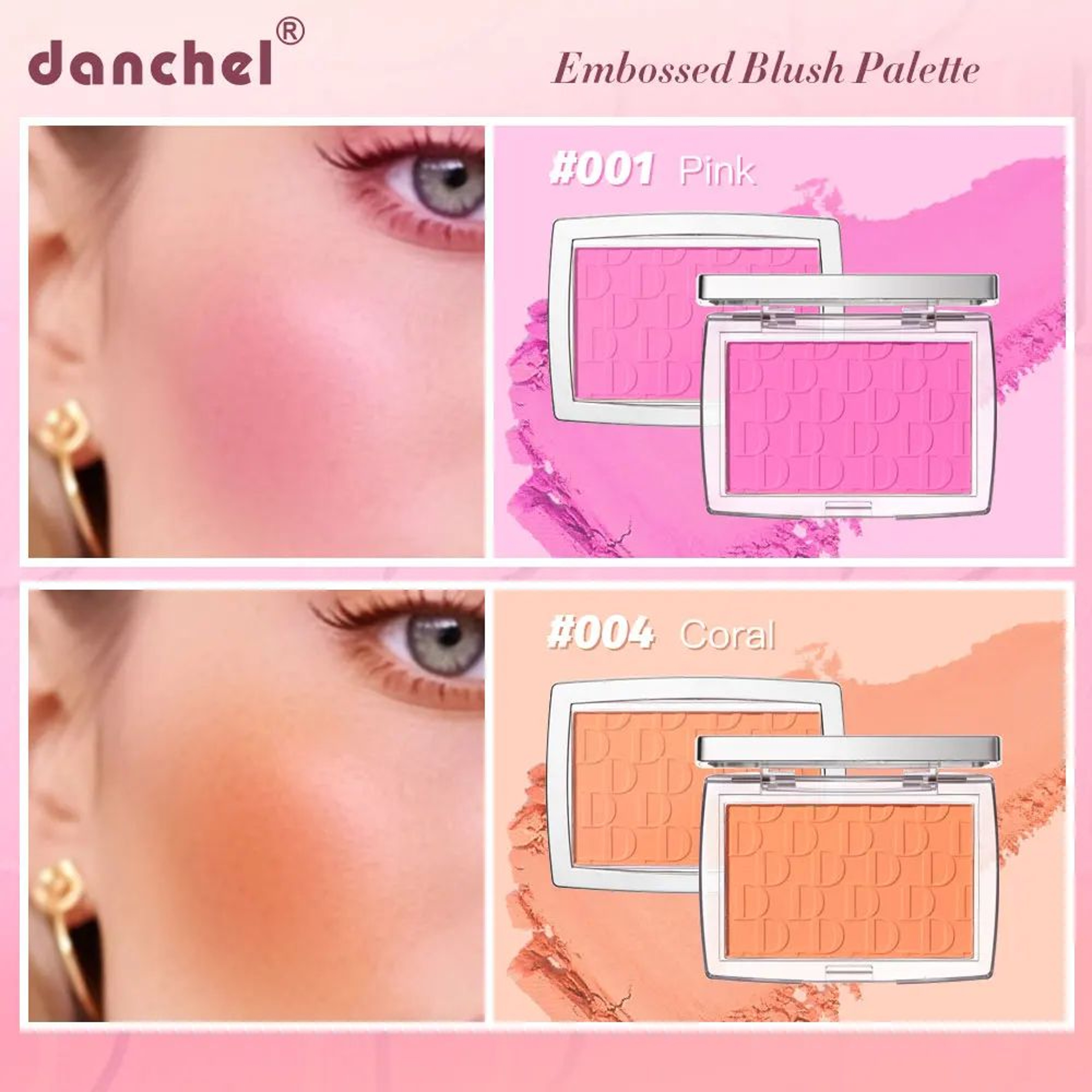 Soft Matte Waterproof Blush Powder Natural Cheek Tint 4
