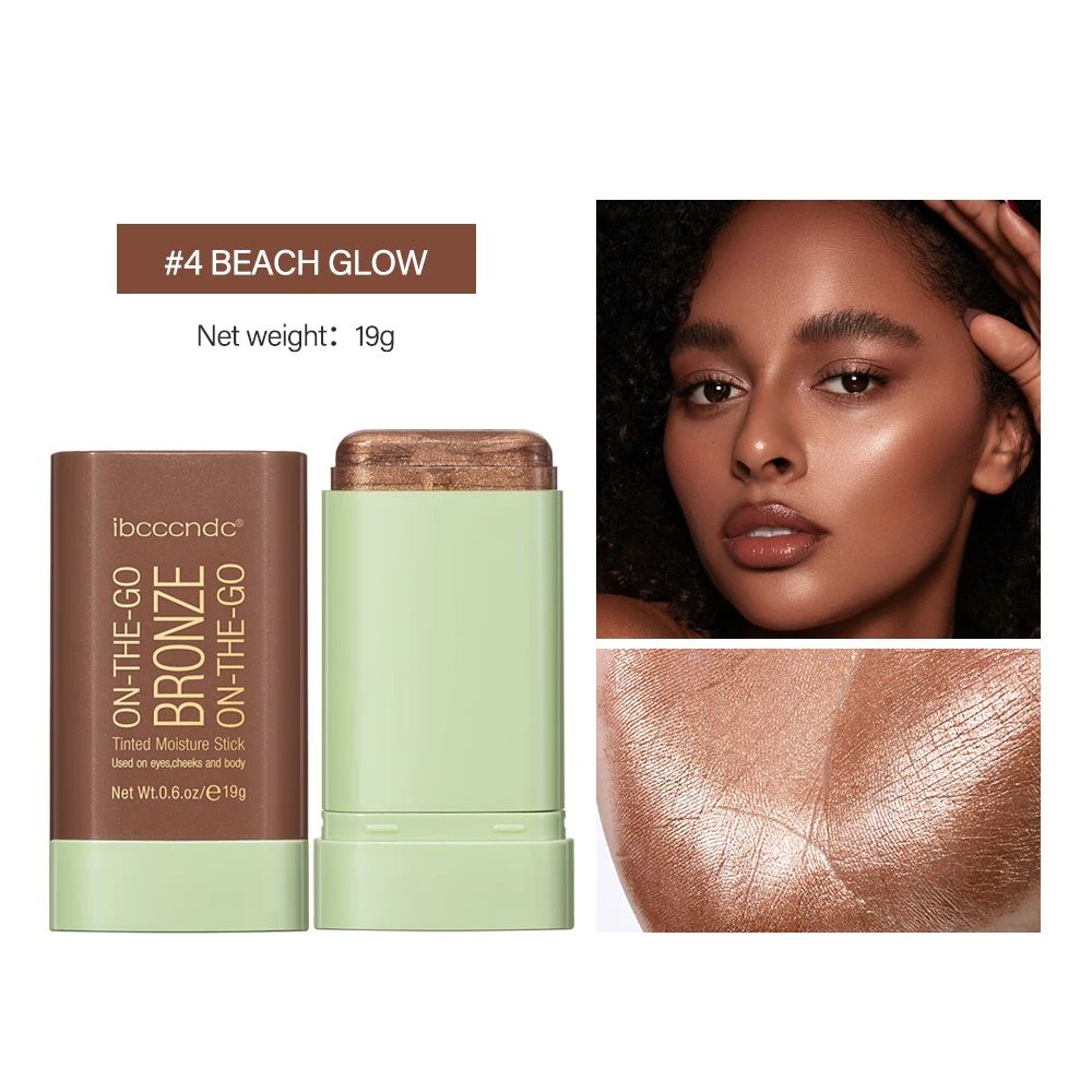 Pearl Glow Cream Highlighter Stick For Face Brightening And Contouring 8