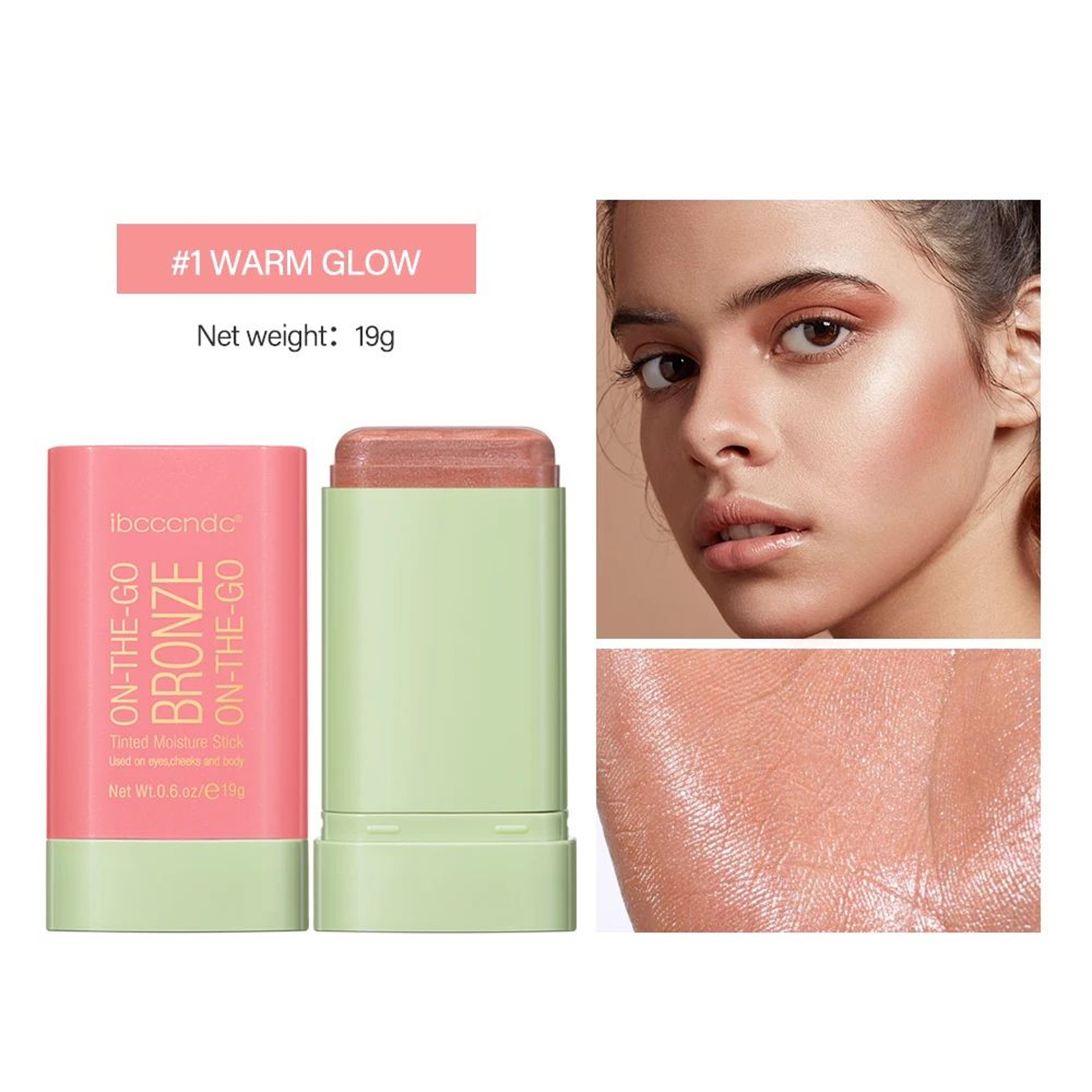 Pearl Glow Cream Highlighter Stick For Face Brightening And Contouring 5