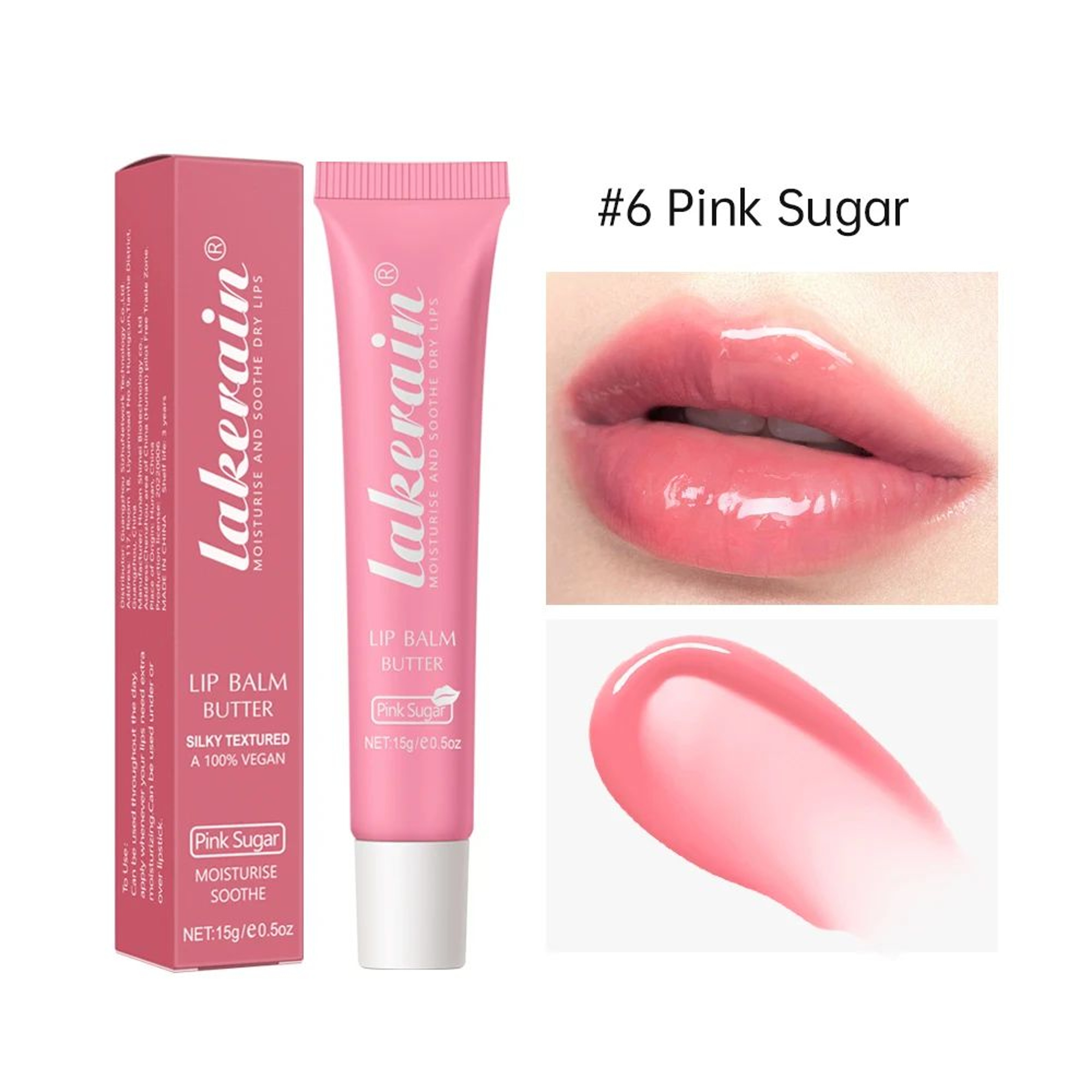 Crystal Jelly Lip Balm Butter Moisturizing Tinted Lip Oil Gloss 10