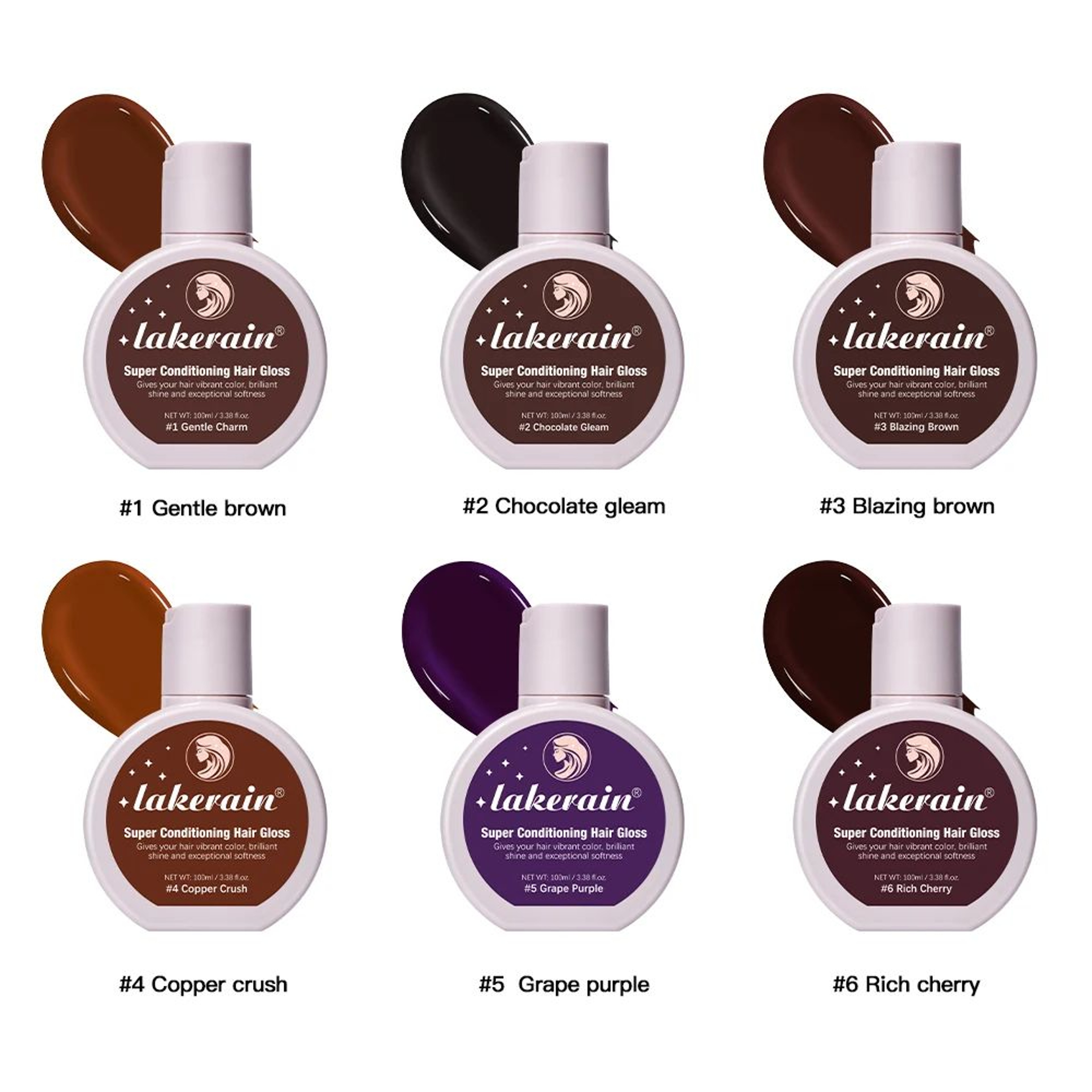 SemiPermanent Color Conditioning Hair Gloss For Vibrant Color And High Shine 3