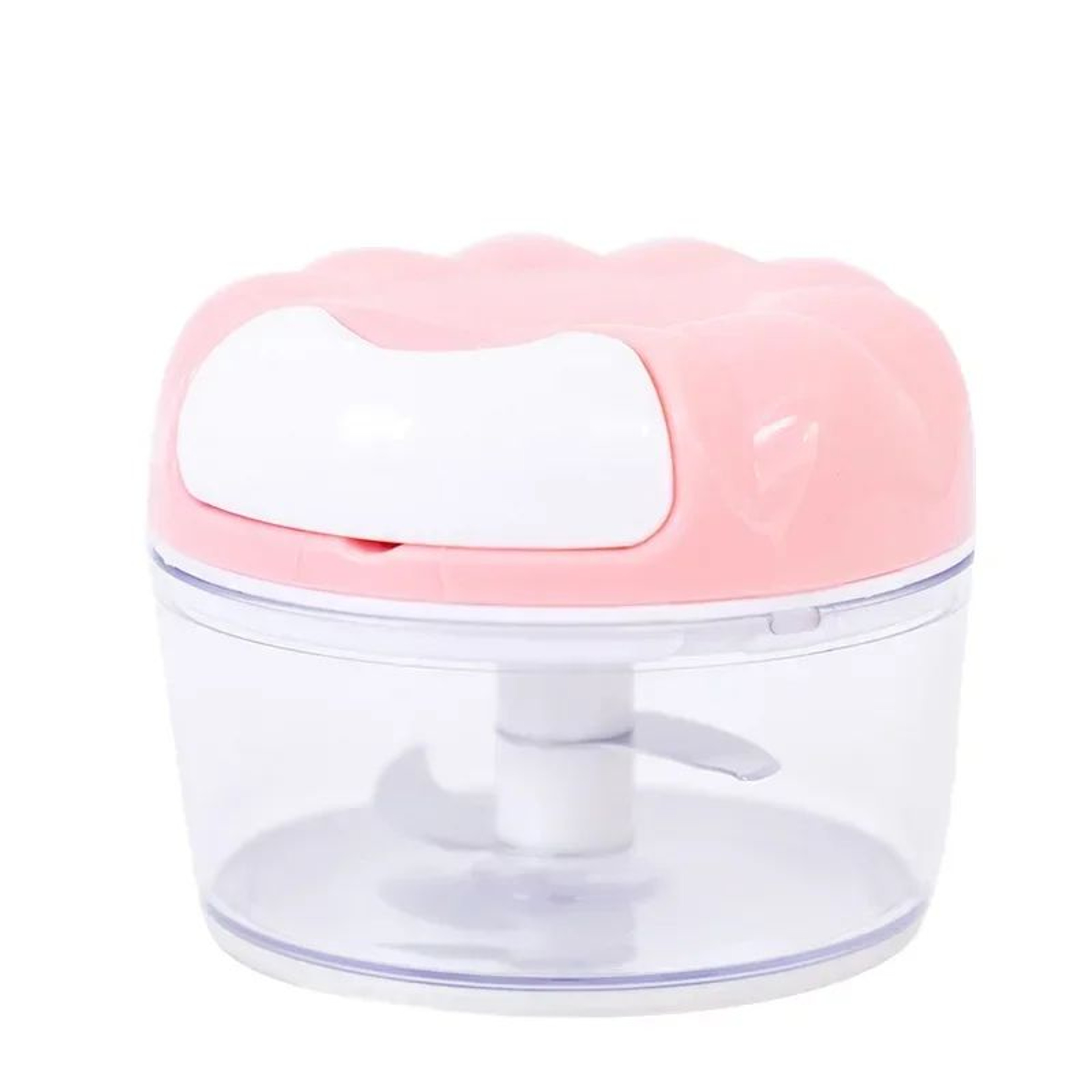 Manual Pull Cord Garlic And Vegetable Chopper With Stainless Steel Blades 8