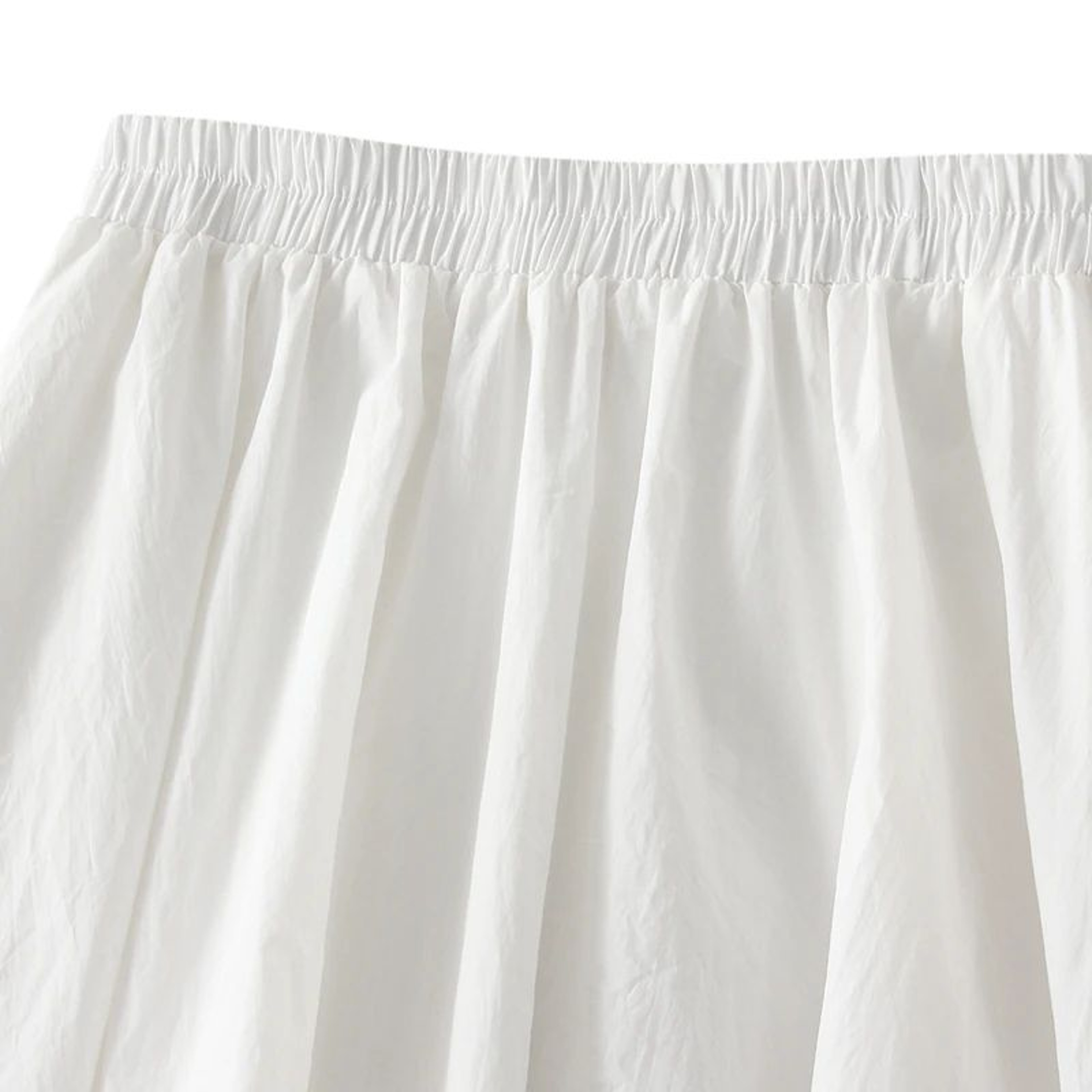 Womens Vintage High Waist Balloon Maxi Skirt Flowy ALine Y2K Puff Skirt 4