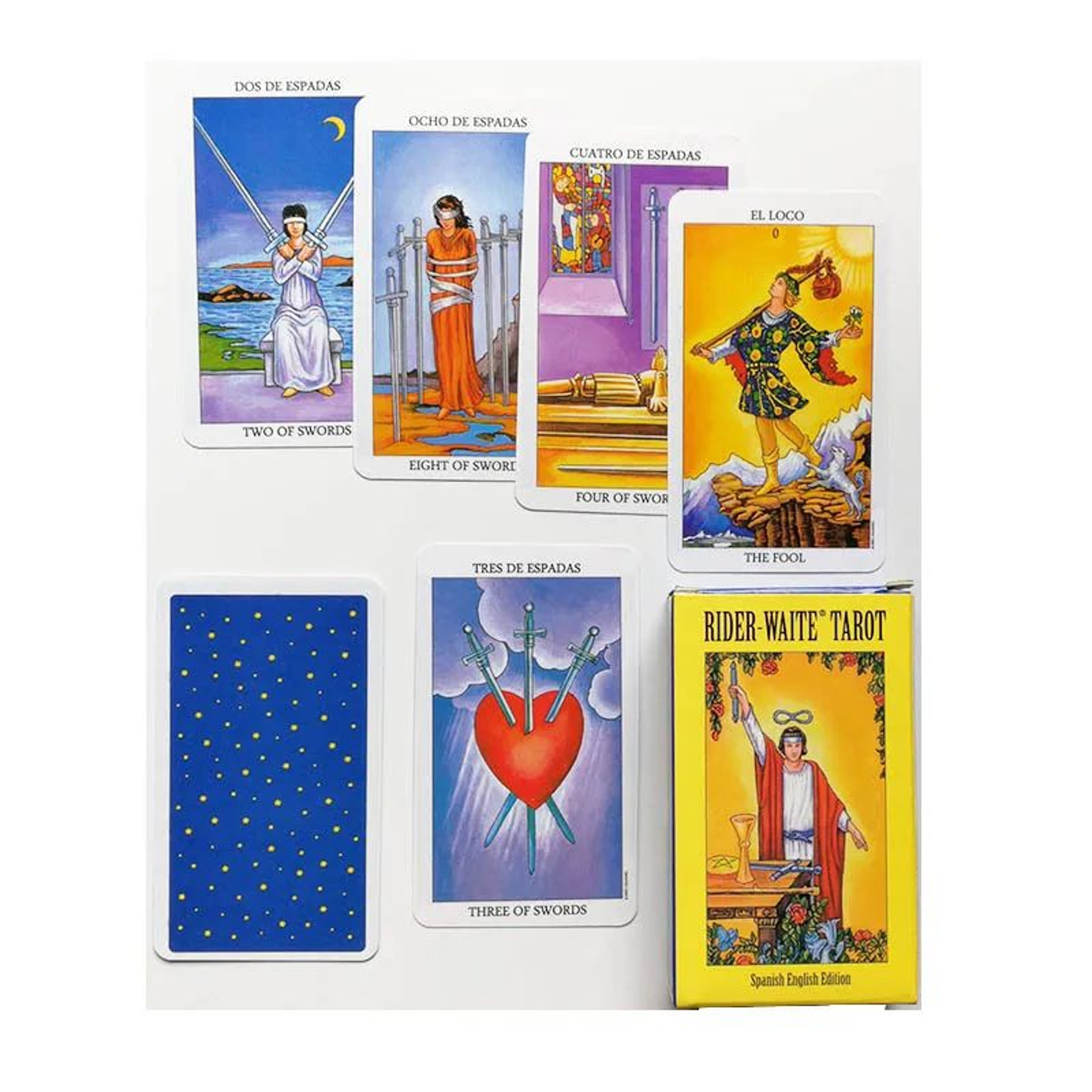 Rider Waite Tarot Card Deck For Beginners And Divination Readings 1
