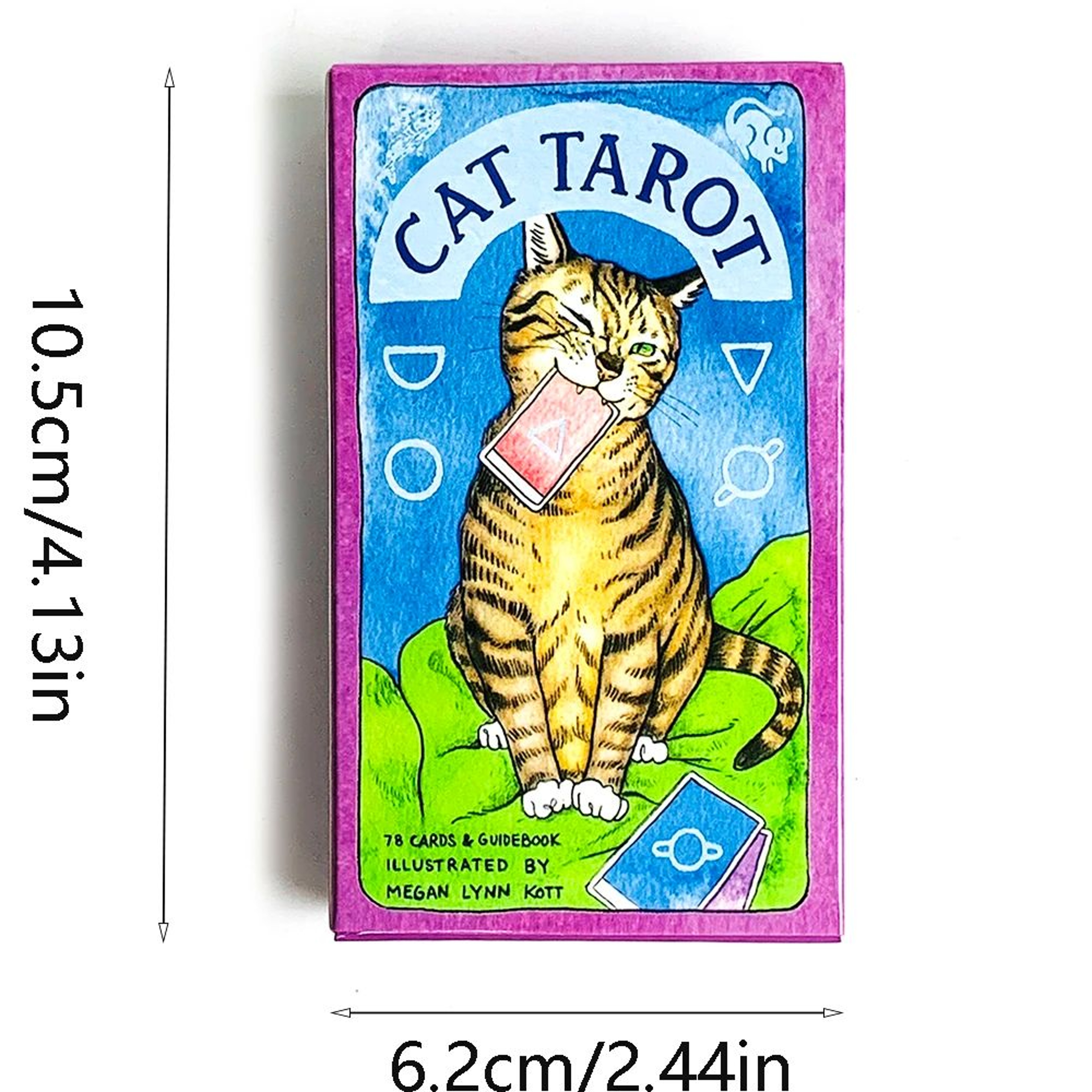 Cute Cat Tarot Cards 78Card English Tarot Deck For Beginners And Cat Lovers 2