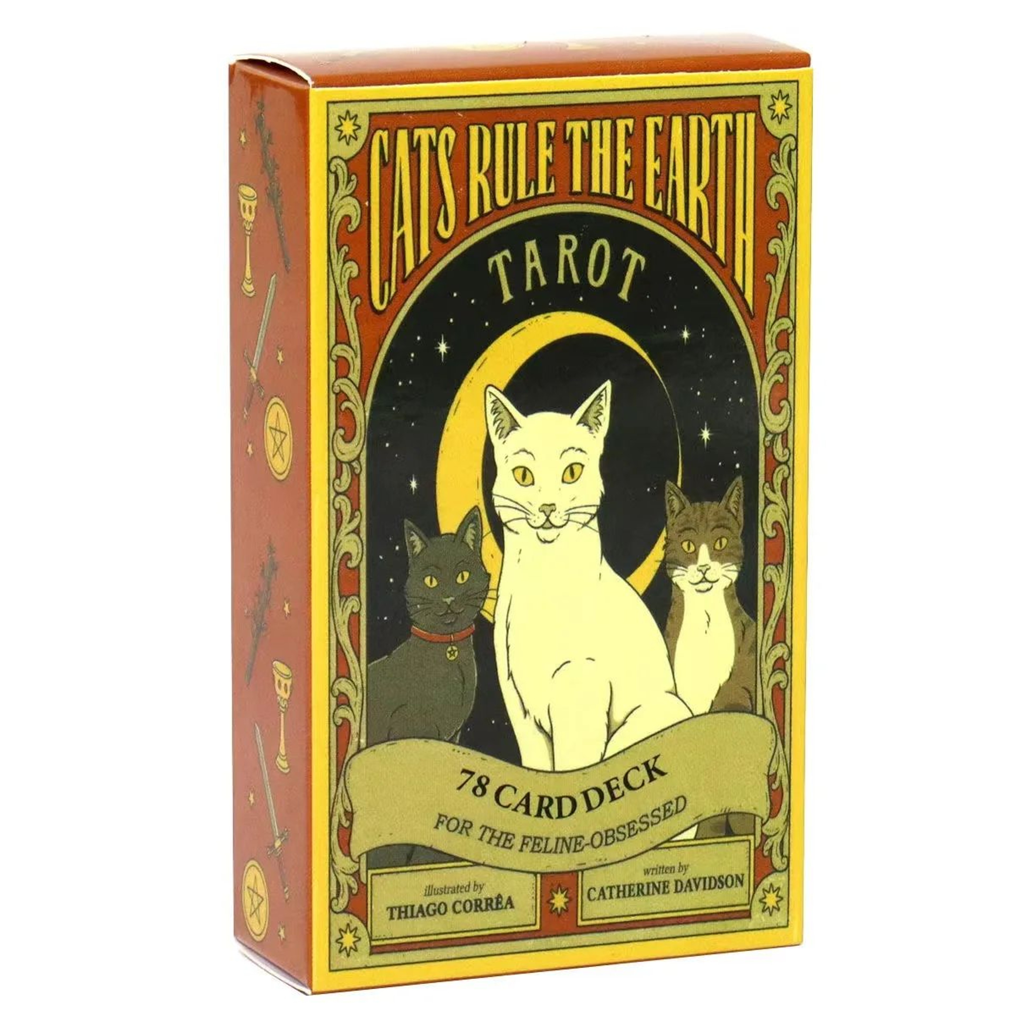 Cats Rule Earth 78Card Tarot Deck  English CatThemed Divination Cards 0