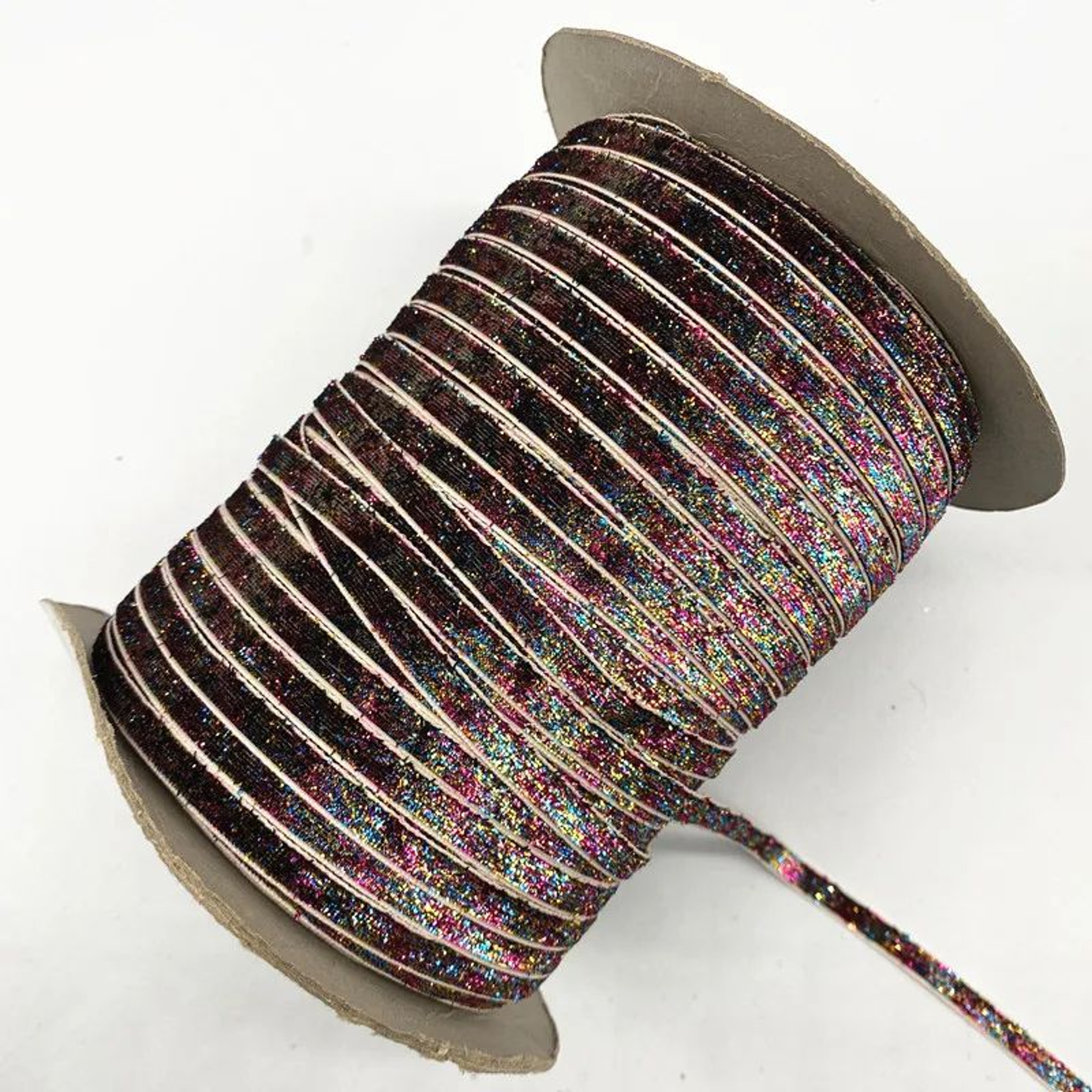 6mm Glitter Velvet Ribbon For DIY Hair Bows And Headband Decorations 22
