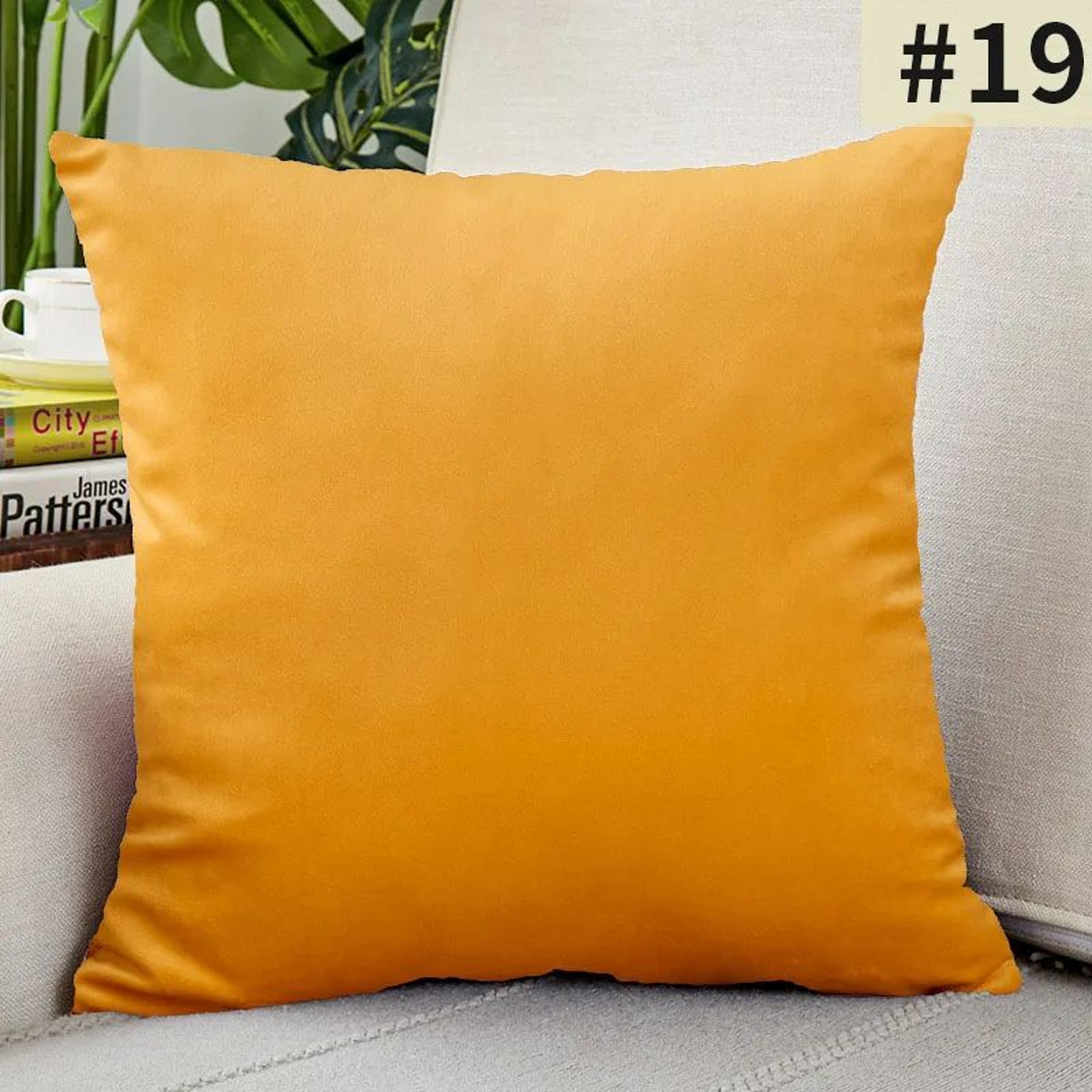 Soft Velvet Throw Pillow Covers For Sofa And Living Room Decor 14
