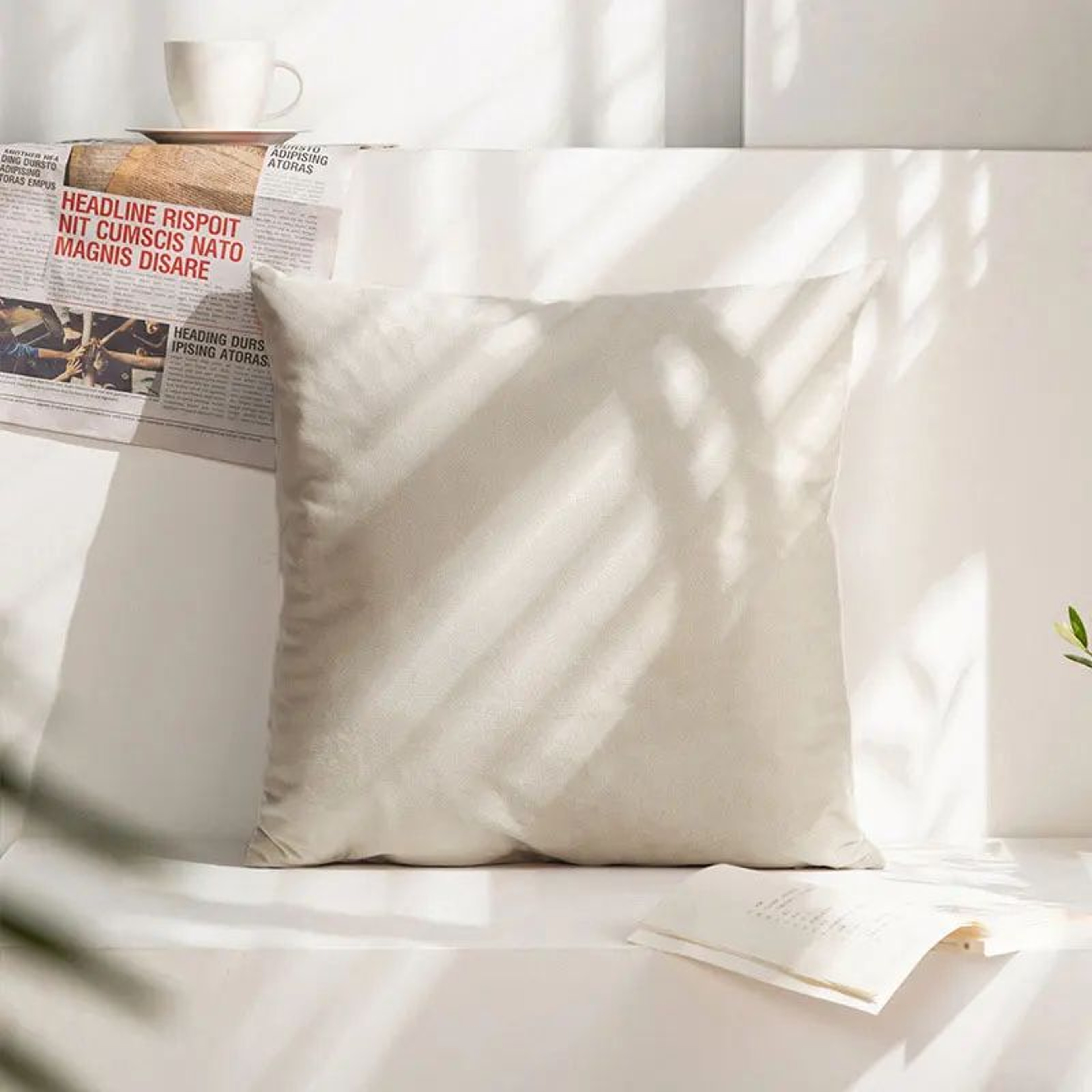 Soft Gray Velvet Cushion Cover For Sofa And Living Room Decor 9