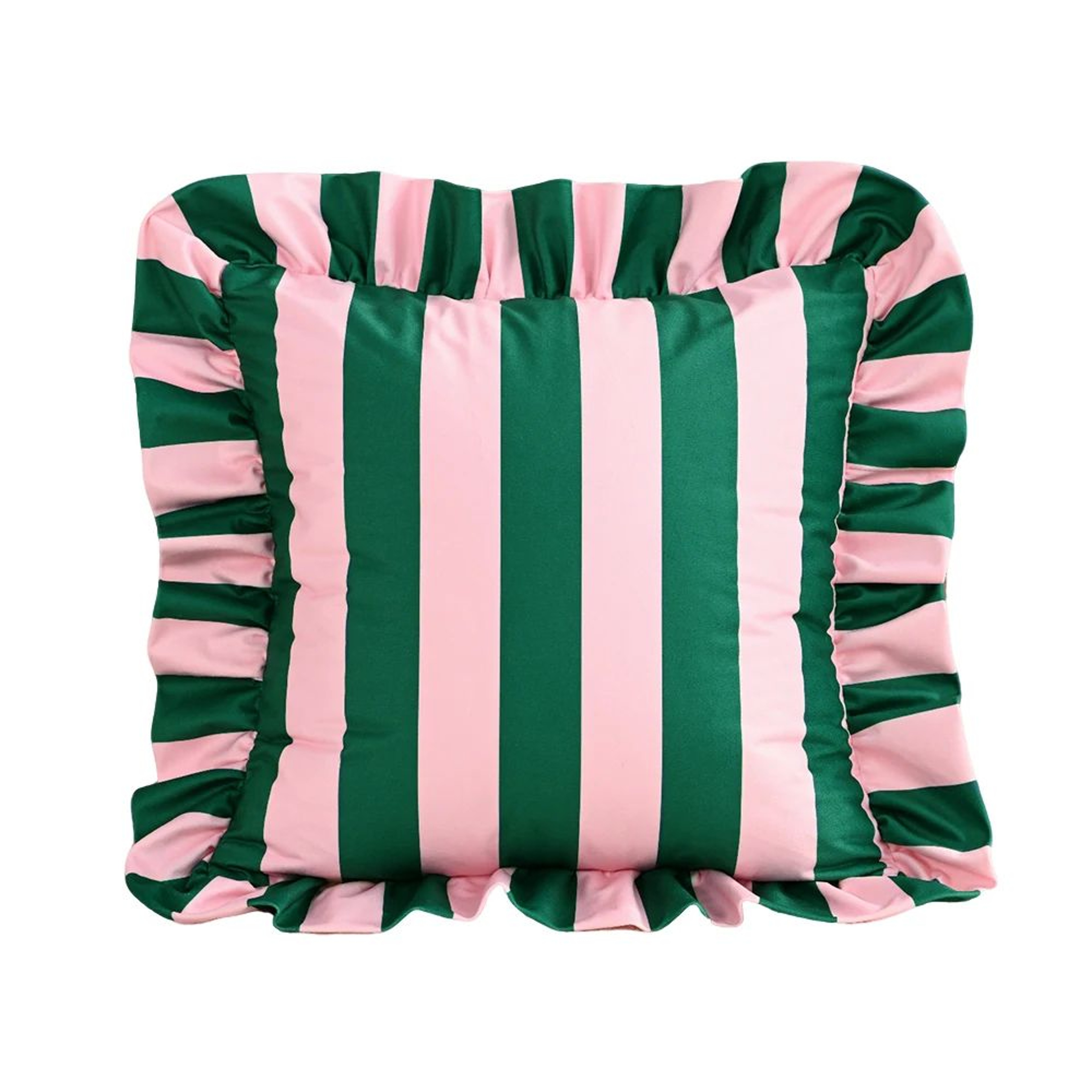 Soft Striped Lace Velvet Throw Pillow Cover 18 Inch For Sofa And Bedroom Decor 11