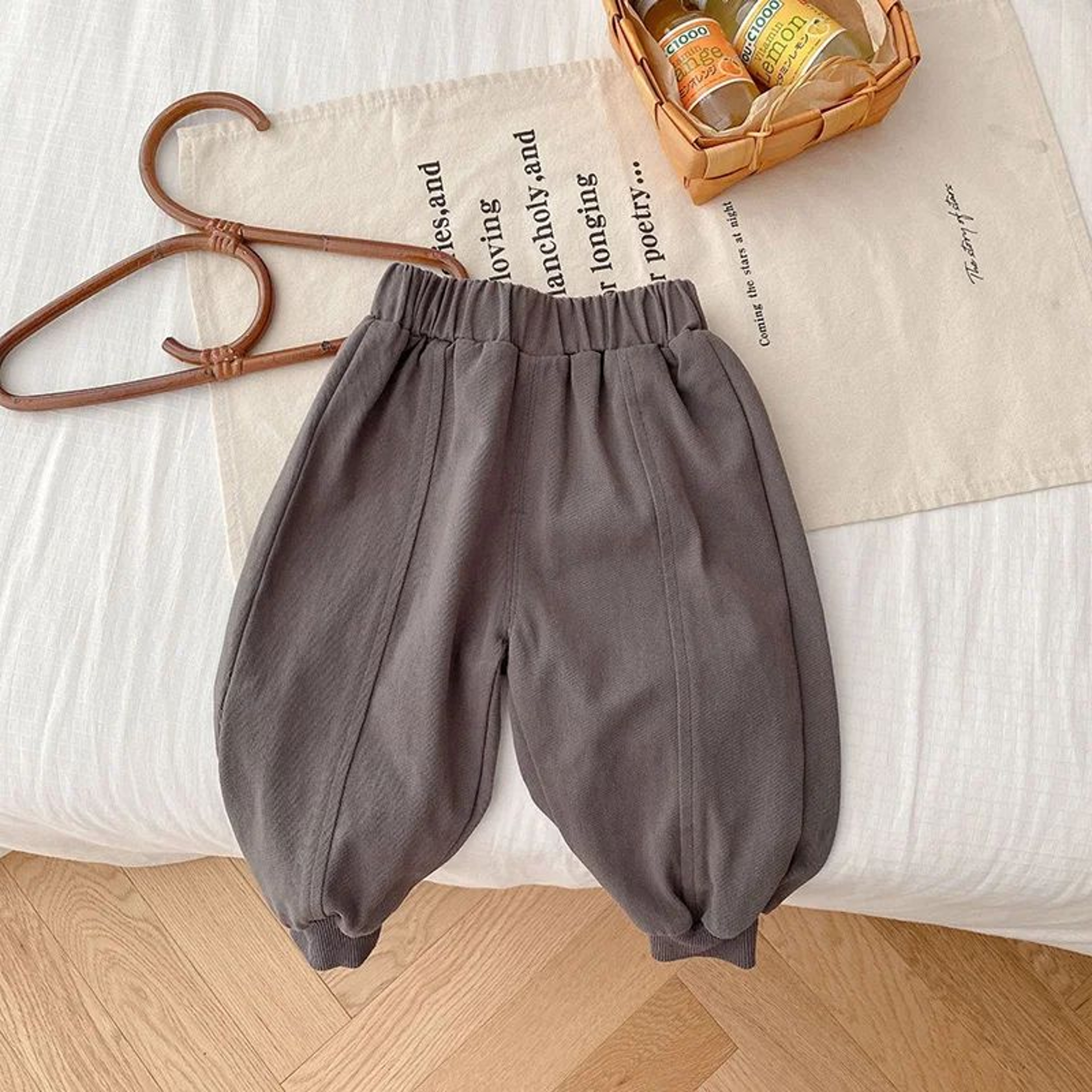 Unisex Toddler Jogger Pants  Comfortable Stretchy Casual Trousers For Boys And Girls 3
