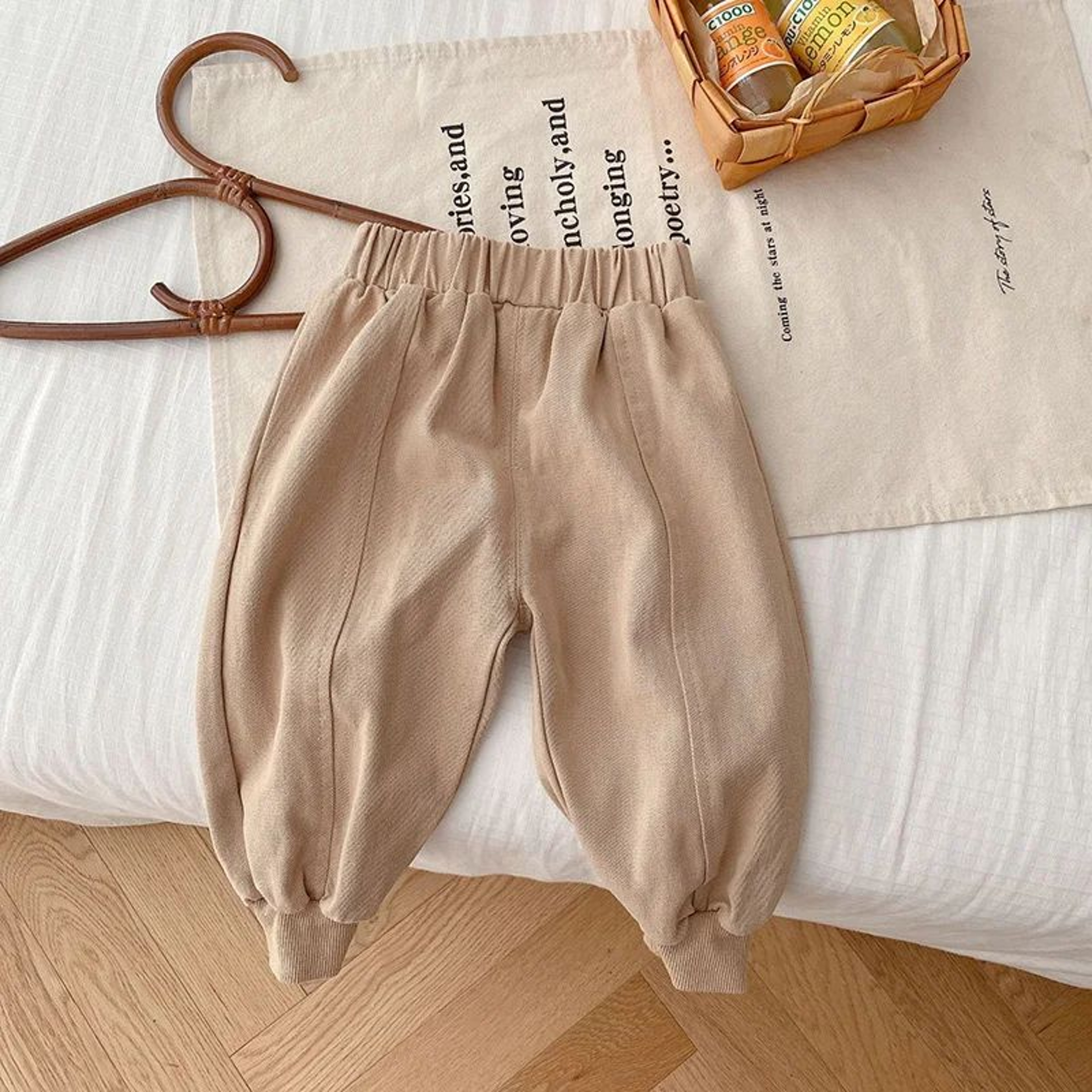 Unisex Toddler Jogger Pants  Comfortable Stretchy Casual Trousers For Boys And Girls 6