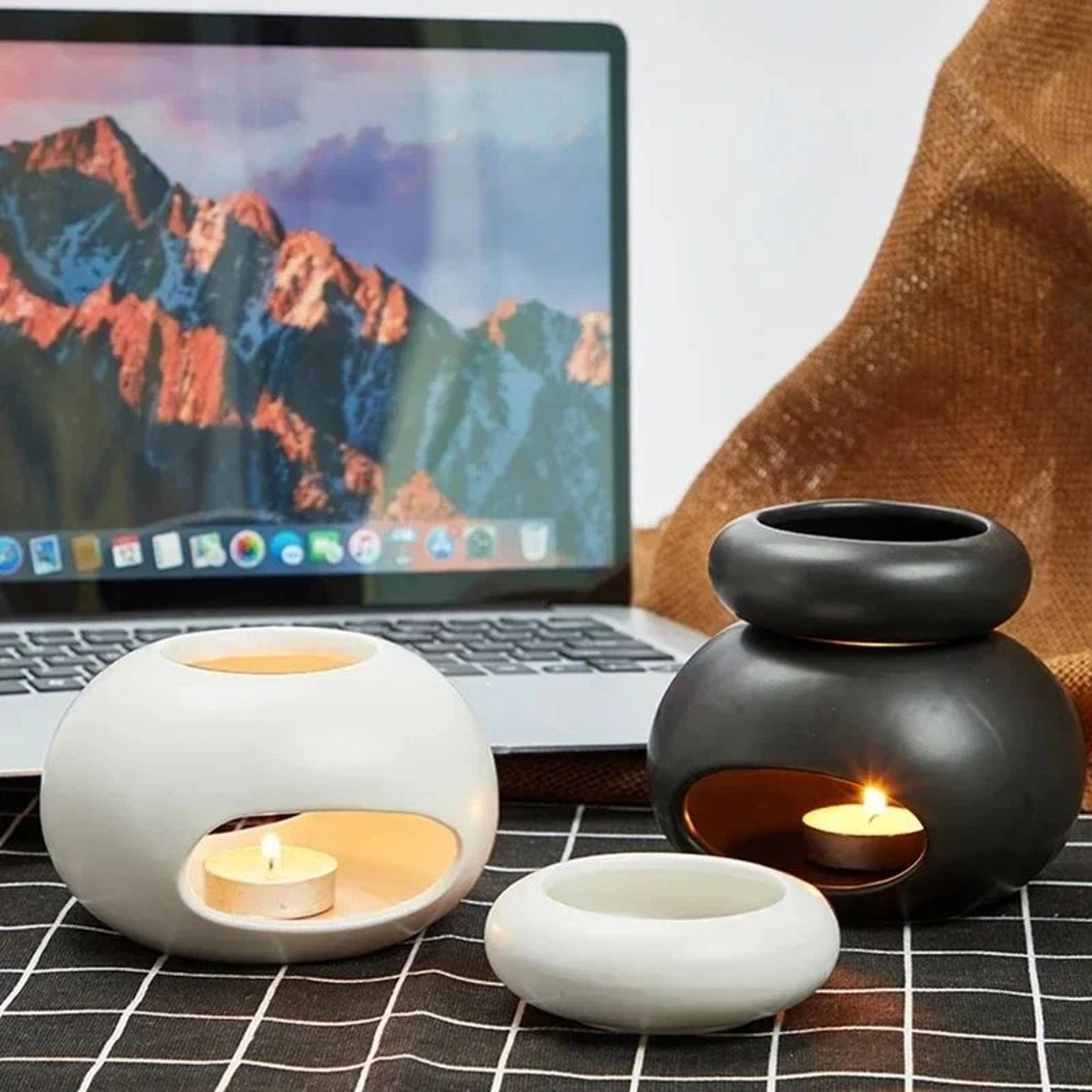 3in1 Candle Warmer And Essential Oil Burner With Removable Fragrance Holder 1