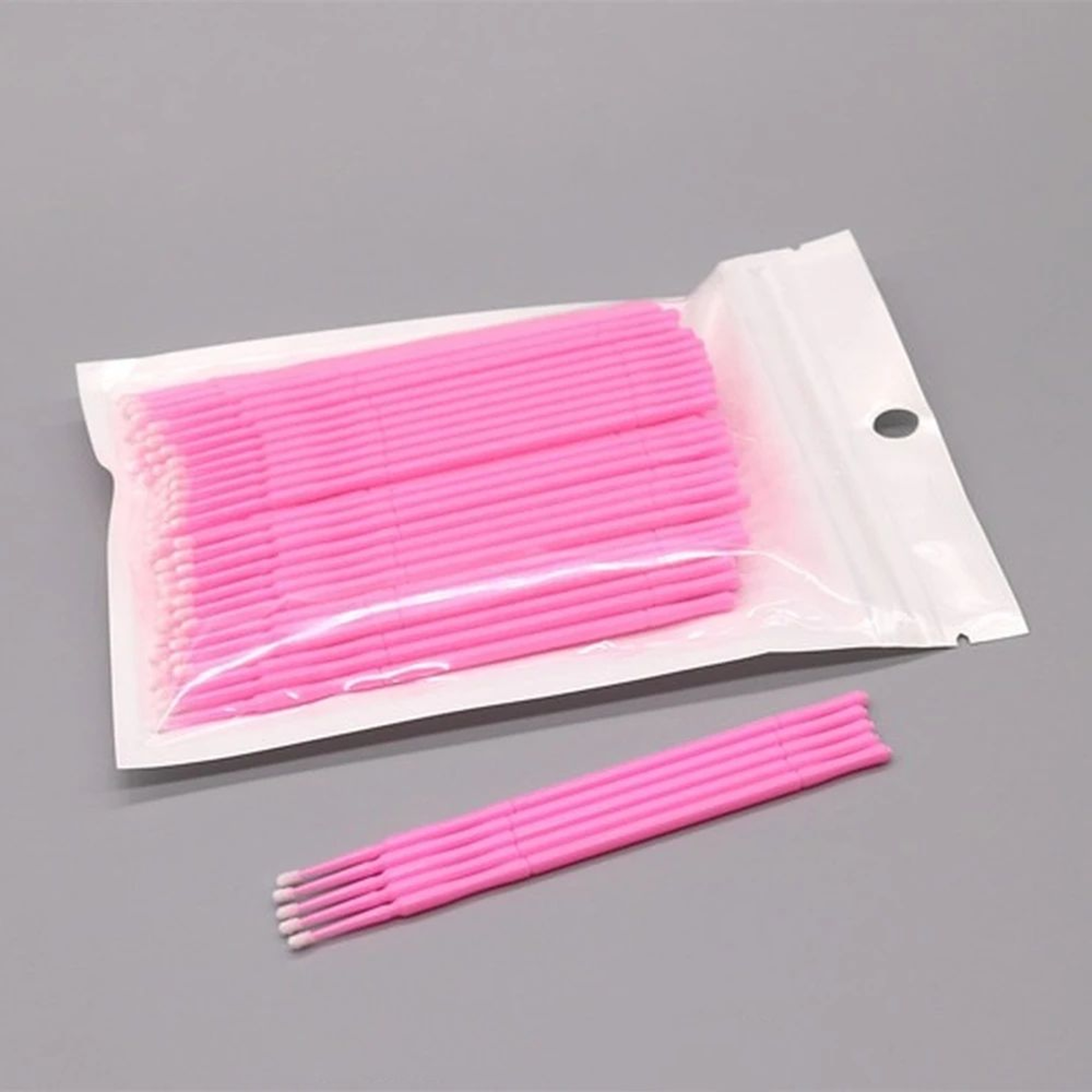 100PCS Disposable Micro Brushes For Eyelash Extensions And Precision Makeup Application 6