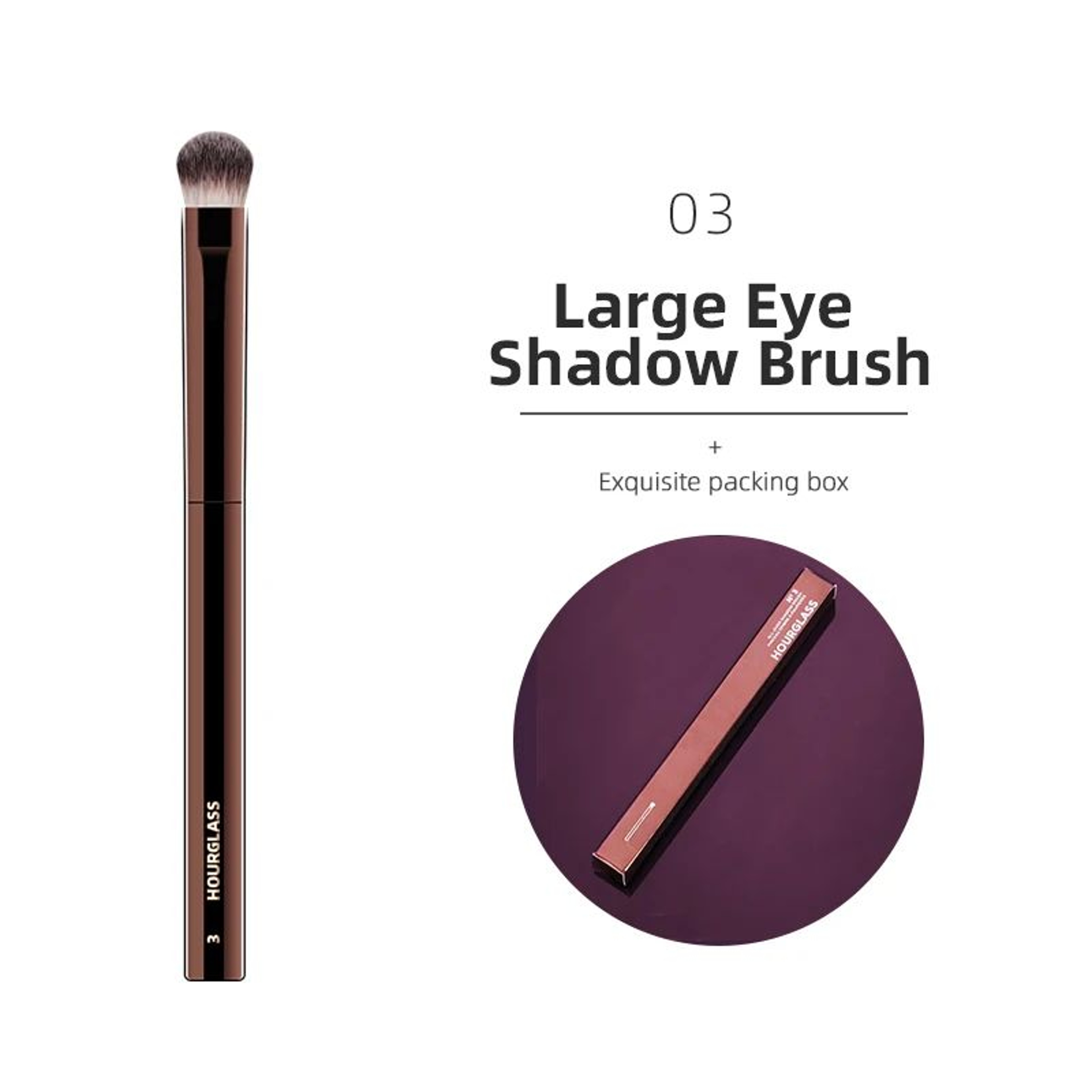 Hourglass Style Makeup Brushes For Foundation Powder Blush And Eye Makeup 12