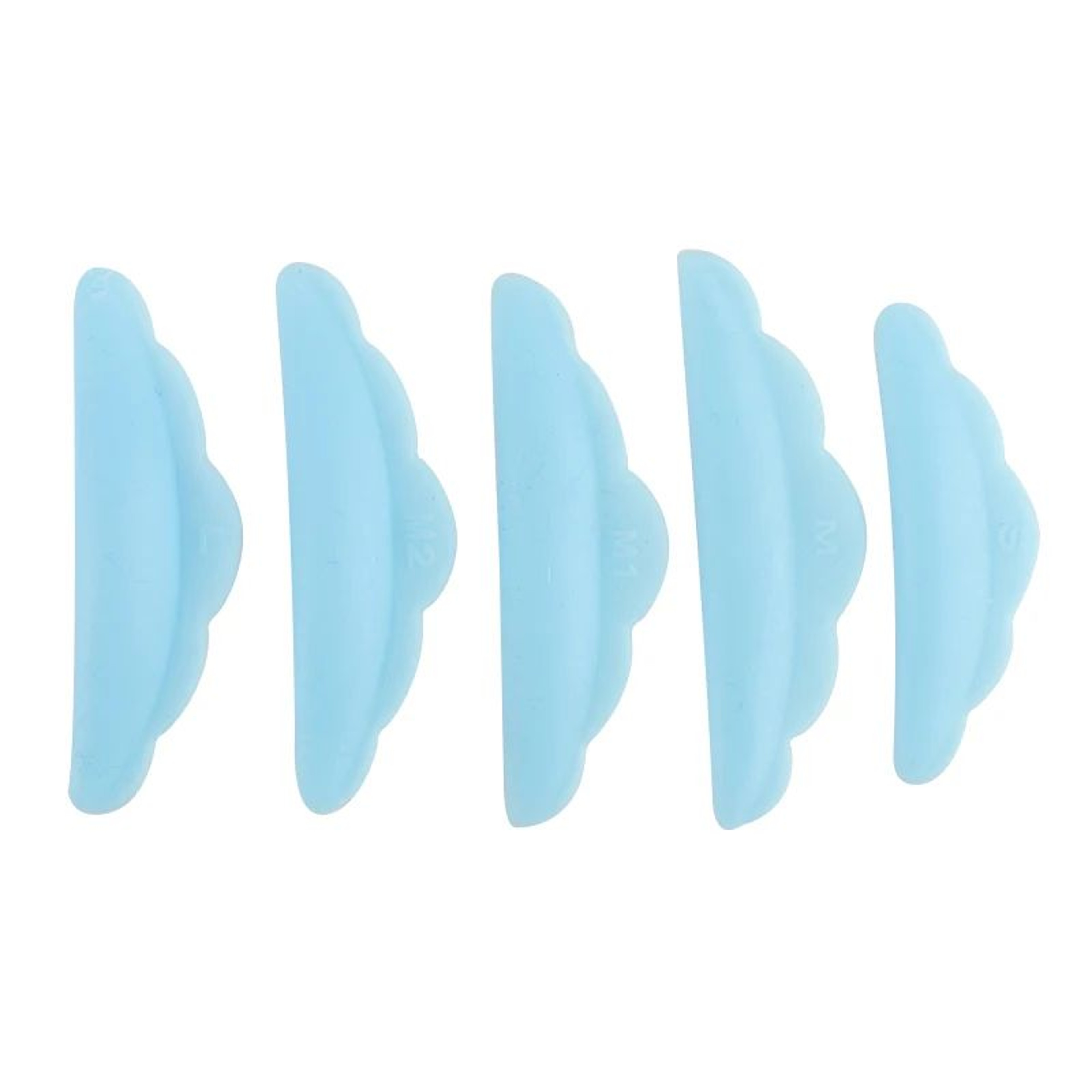 5 Pairs Silicone Eyelash Lift Shields 3D Lash Perm Pads For Natural Curling 2