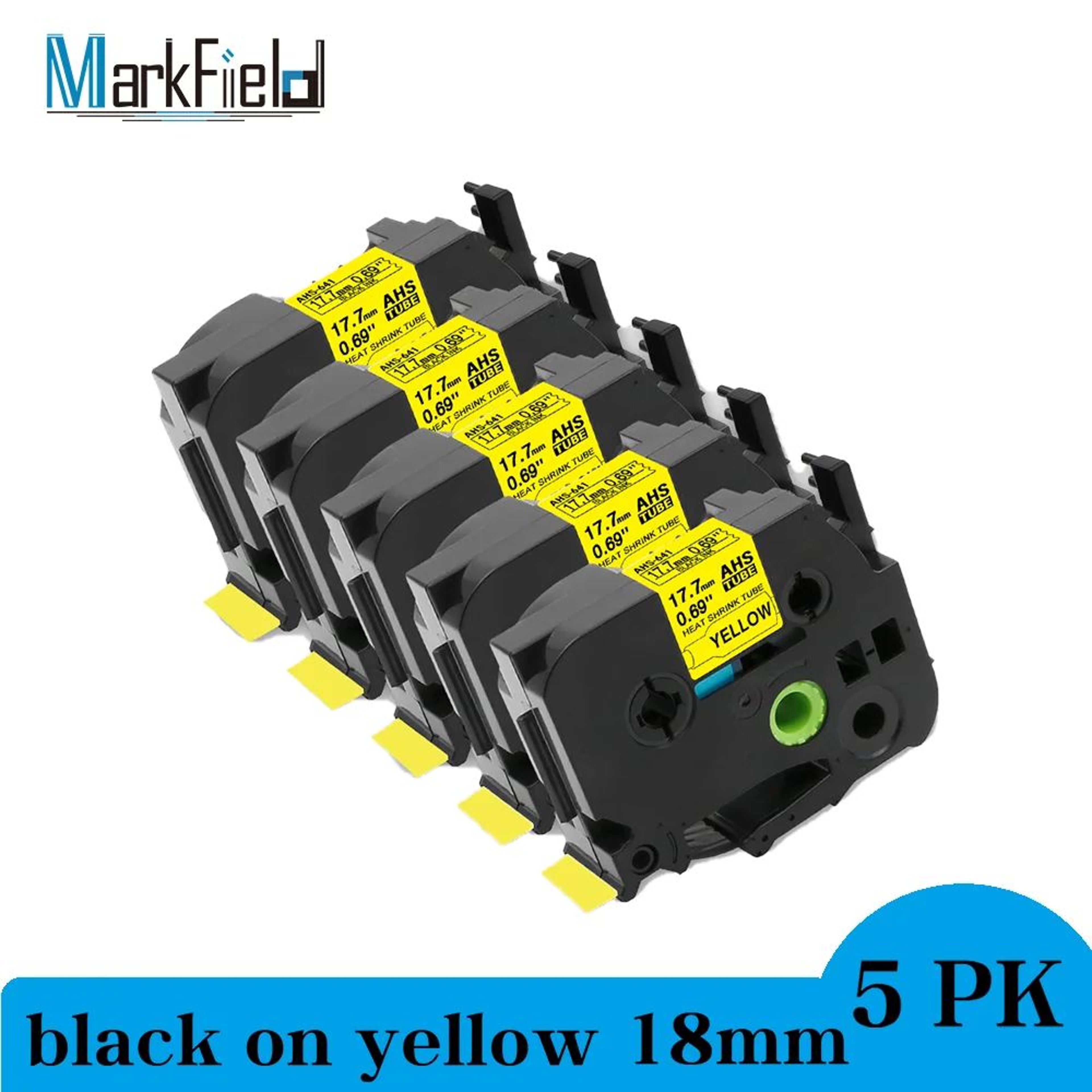 Compatible Brother HSe Heat Shrink Tube Label Tape 624mm For Ptouch Printers 510 Pack 11