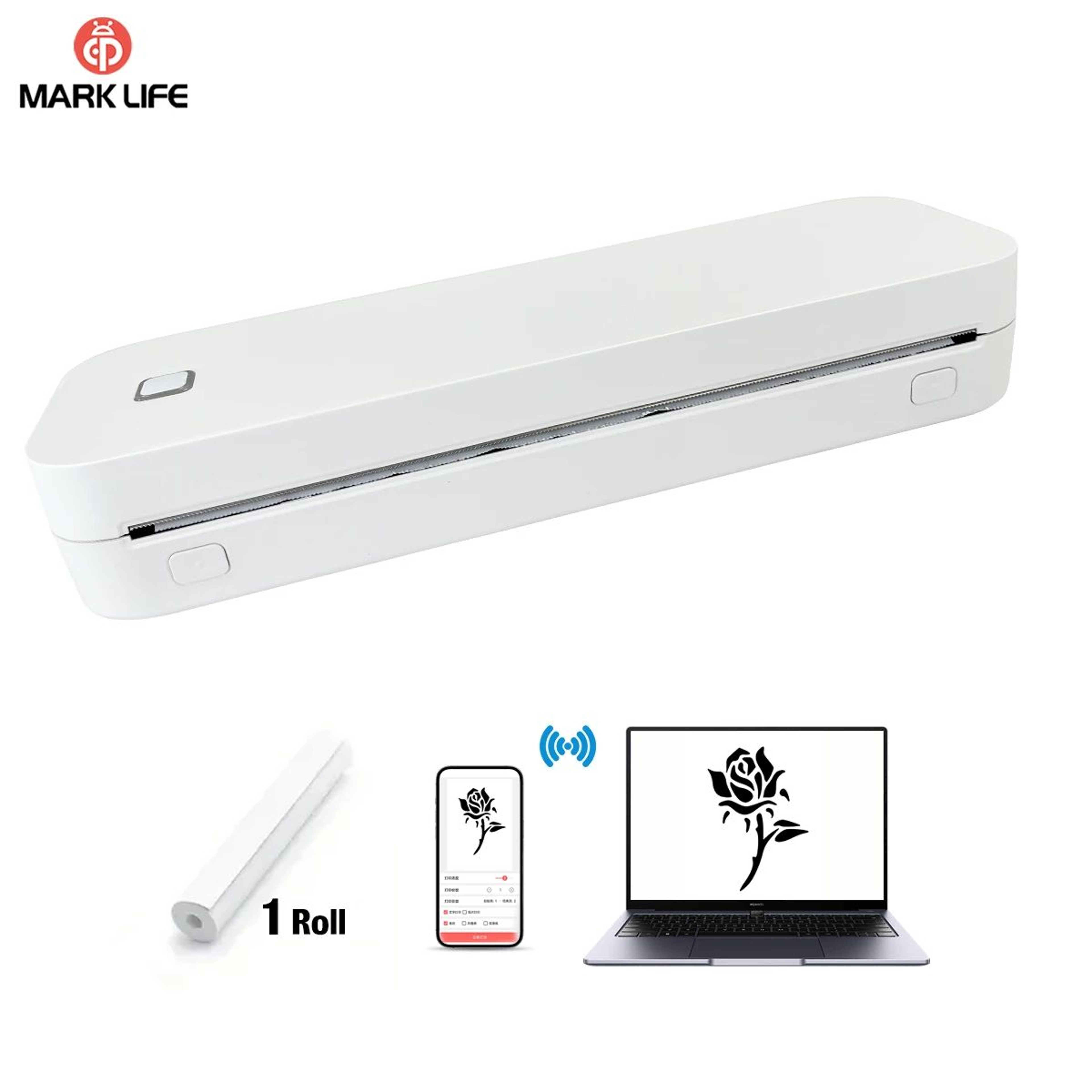 Portable A4 Bluetooth Thermal Printer Wireless Inkless Tattoo Stencil Printer 9