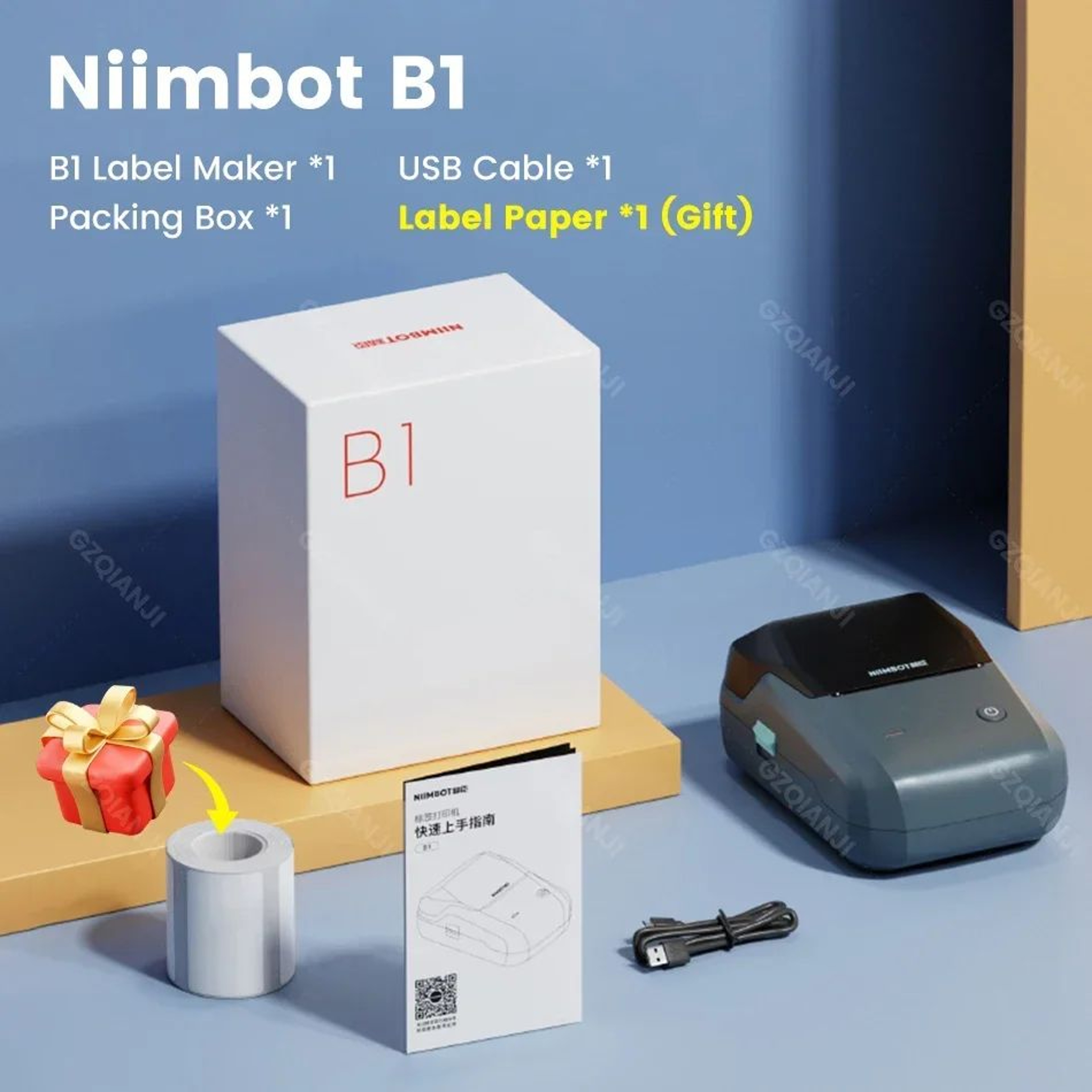 Portable Bluetooth Thermal Label Printer For Barcode And Custom Sticker Printing 7