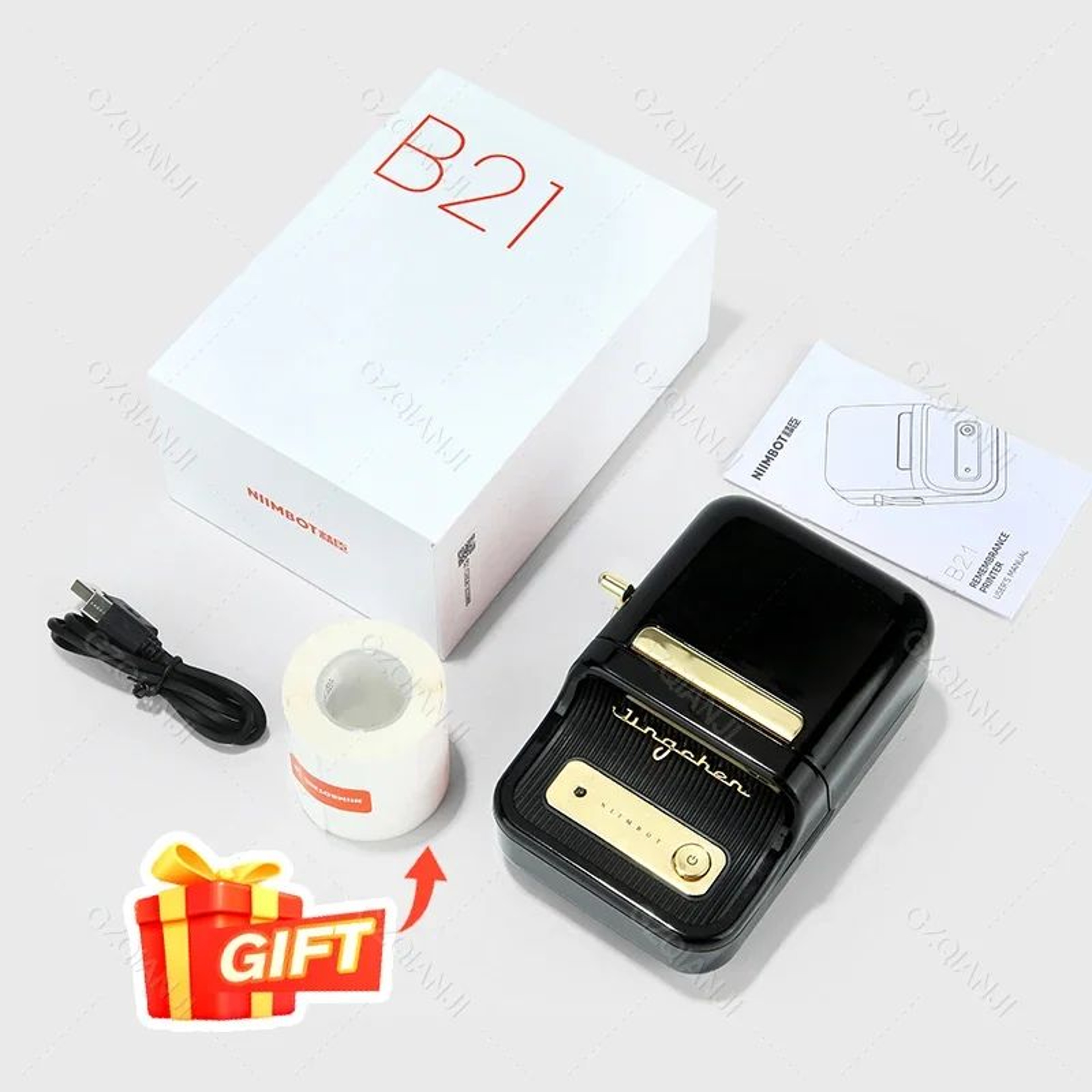 Portable Bluetooth Thermal Label Printer For Barcode And Custom Sticker Printing 8