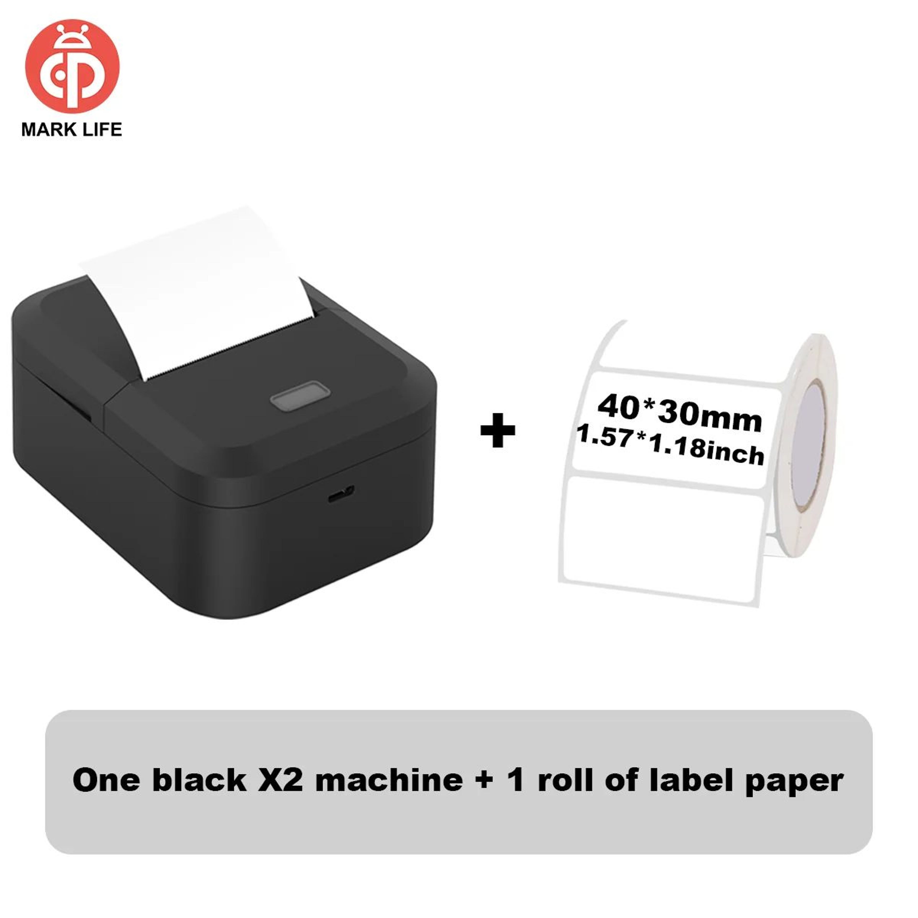 X2 Mini Portable Bluetooth Label Printer  Wireless Inkless Sticker Maker 7