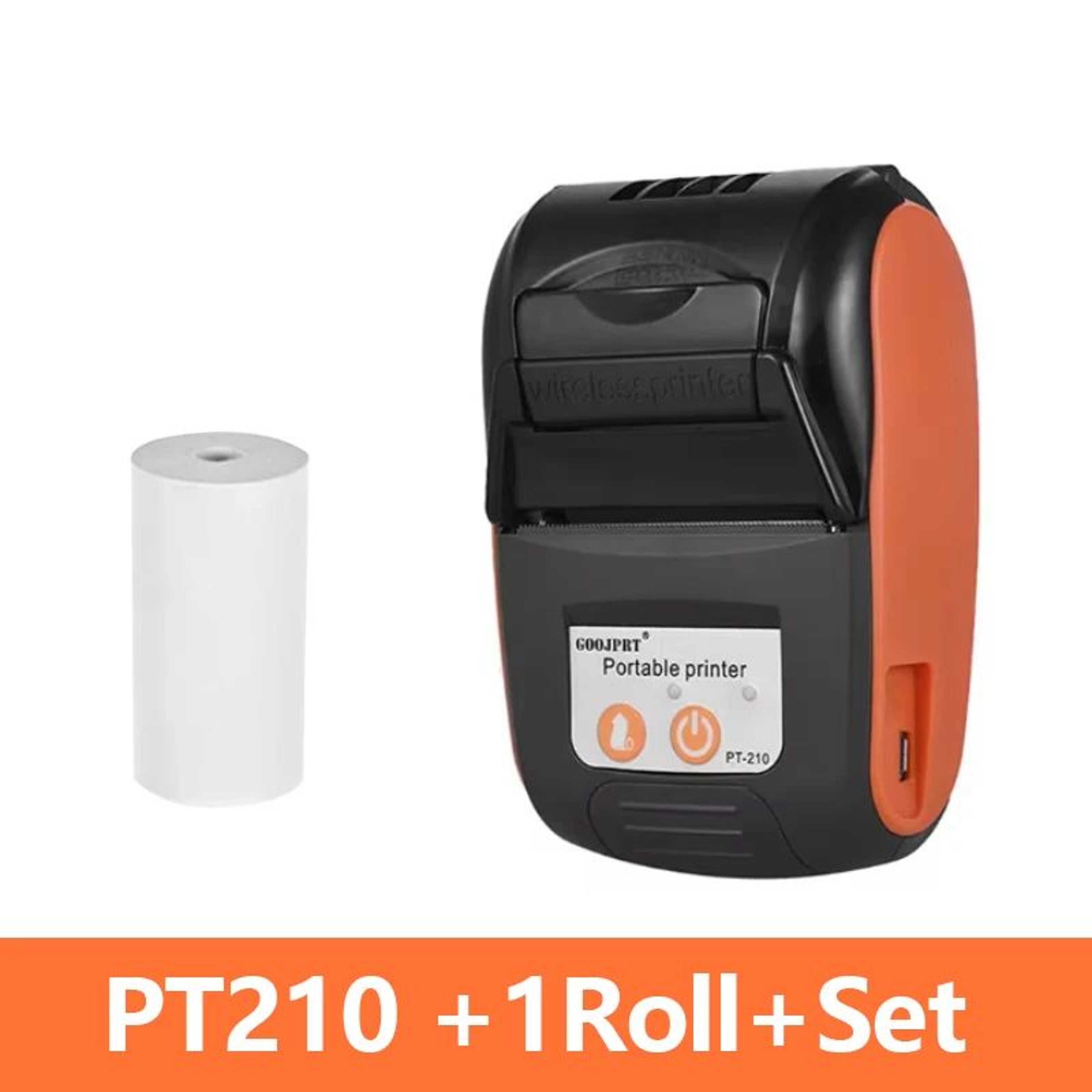 Mini Portable 58mm Bluetooth Thermal Receipt Printer 203 DPI For POS And Mobile Printing 11