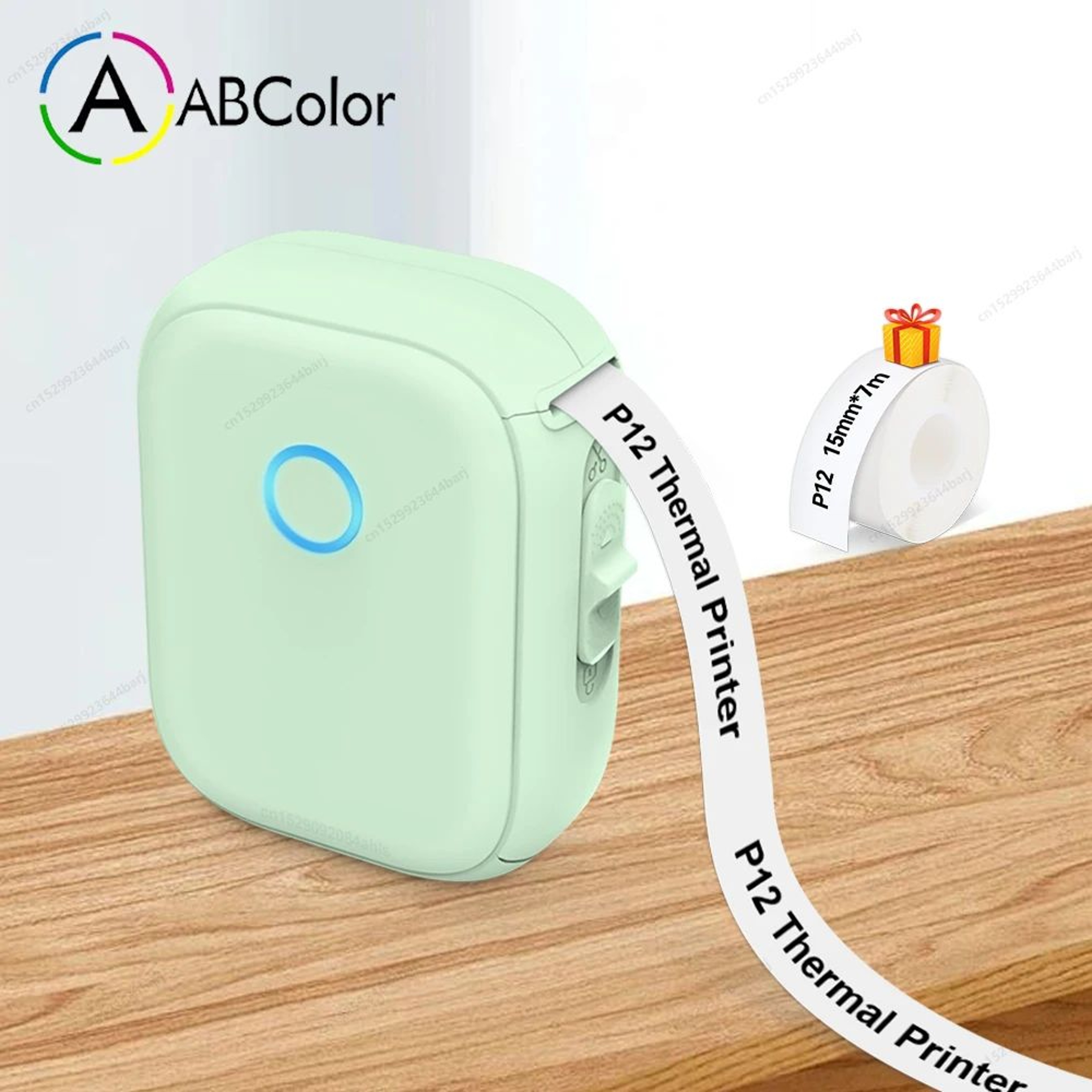 P12 Mini Inkless Thermal Label Printer With Auto Cut And SelfAdhesive Stickers 11