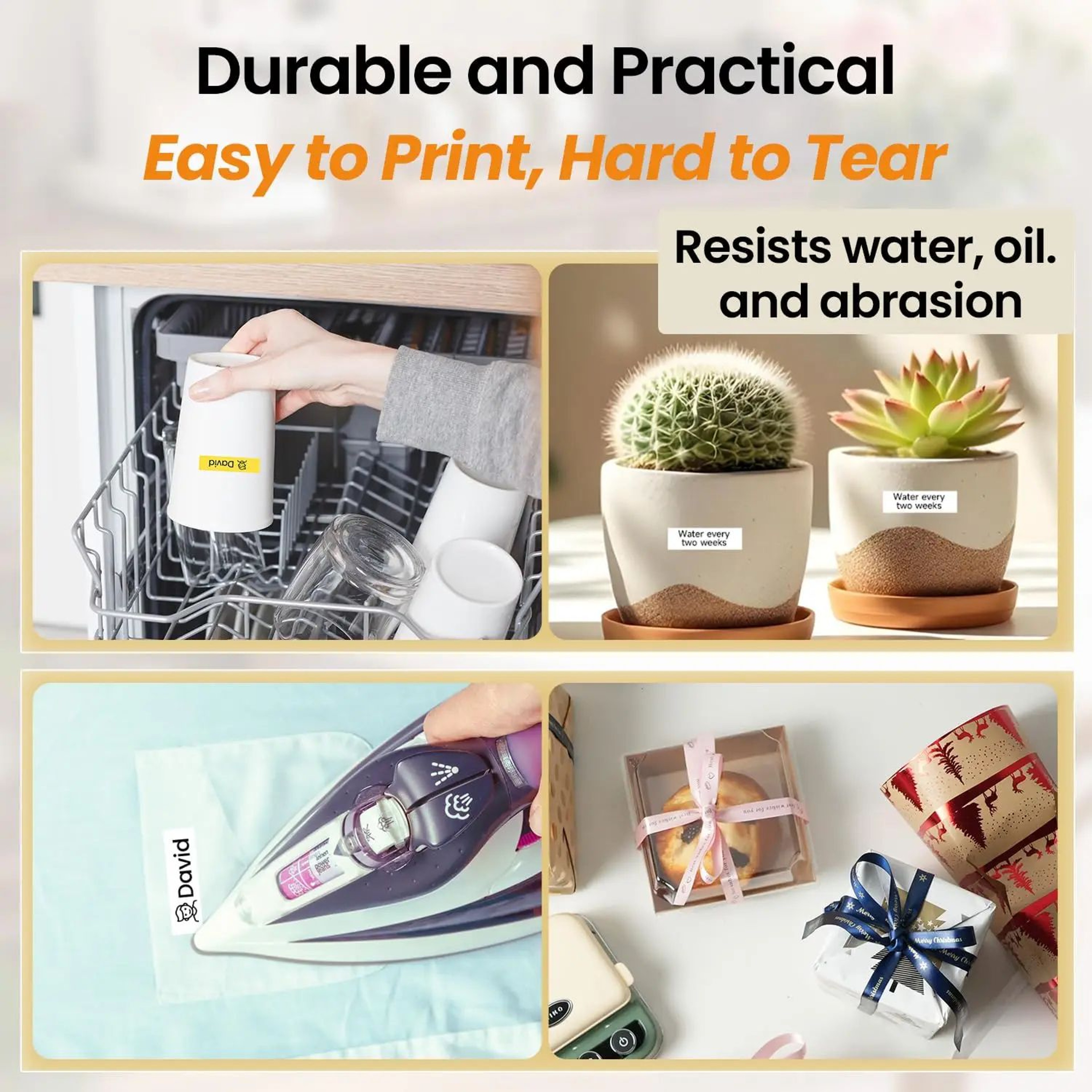 Mini Bluetooth Ribbon Label Printer For Personalized Gifts And Decorations 2