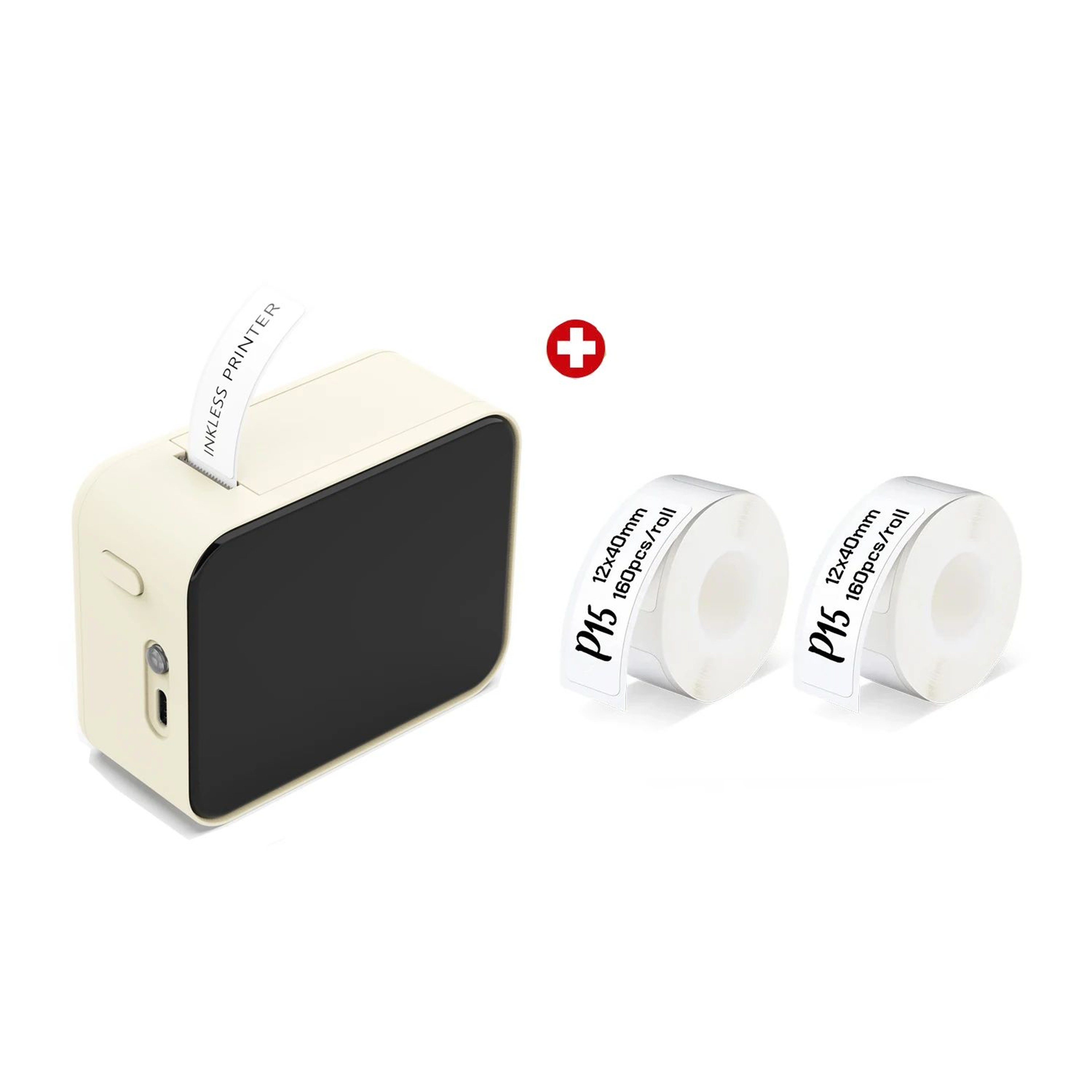 Mini Bluetooth Thermal Label Printer With Adhesive Stickers For Home And Office Organization 7
