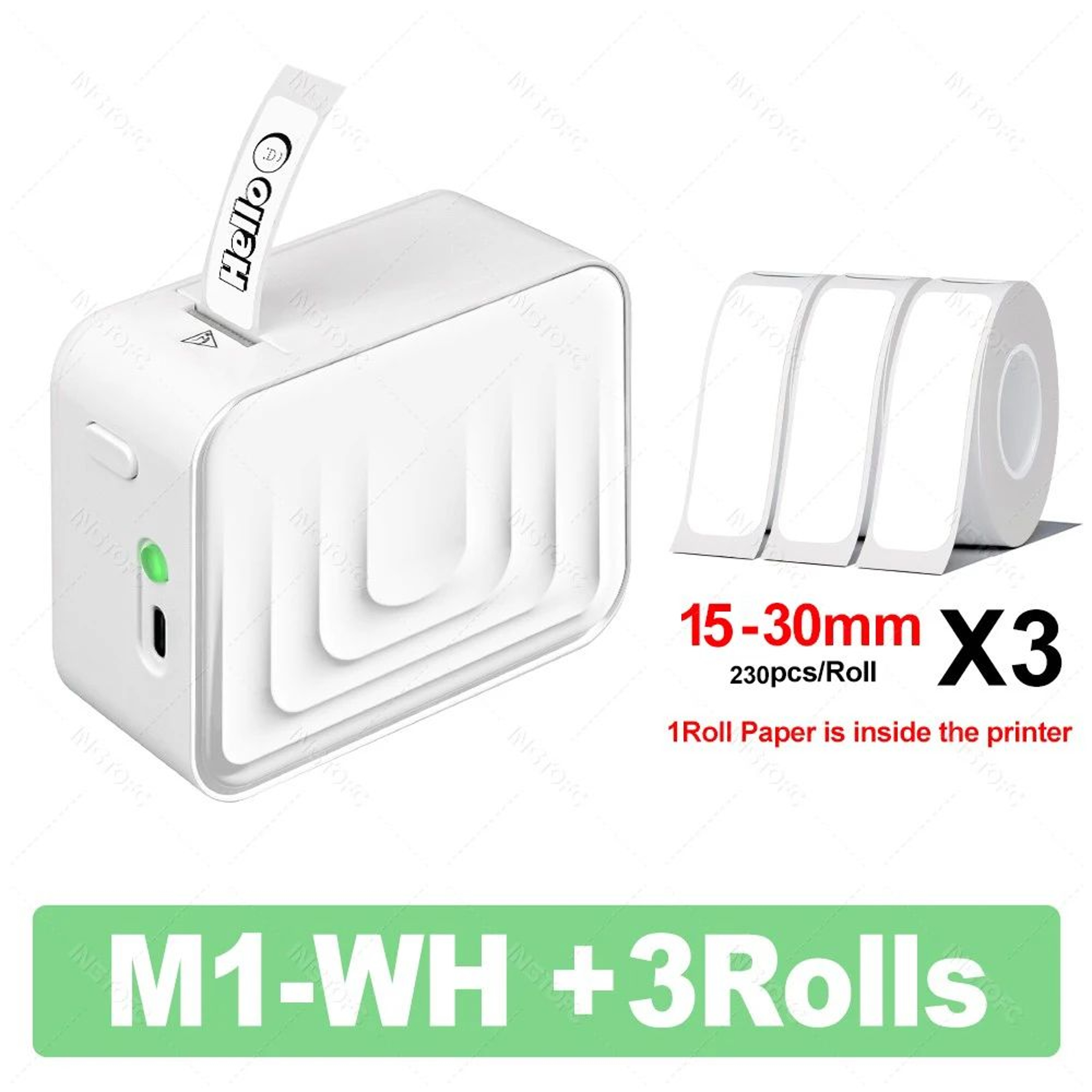 M1 Mini Portable Bluetooth Thermal Label Printer For Home And Office Organization 7