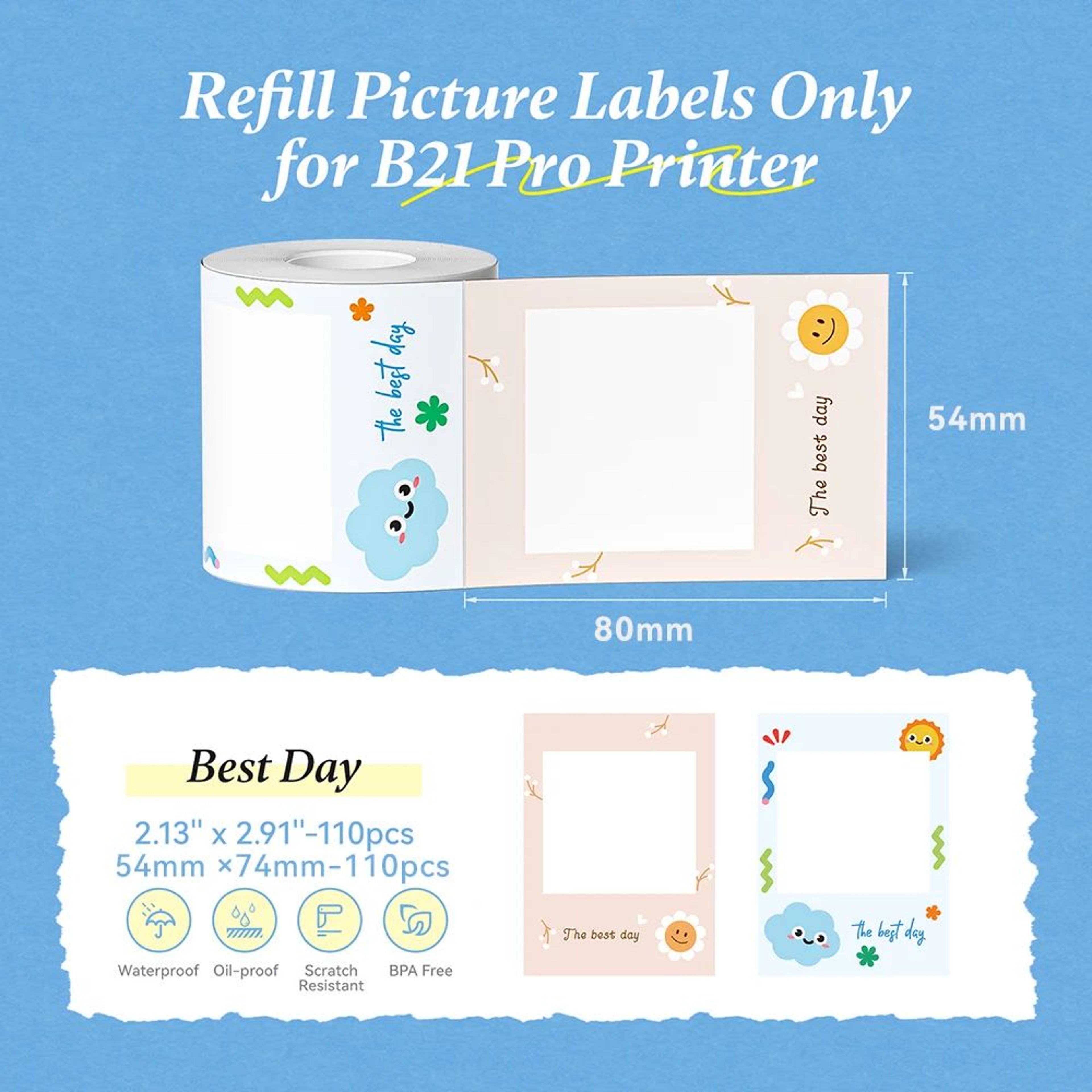 300DPI High Resolution Thermal Label Printer For Barcode Price Tag And Sticker Printing 12