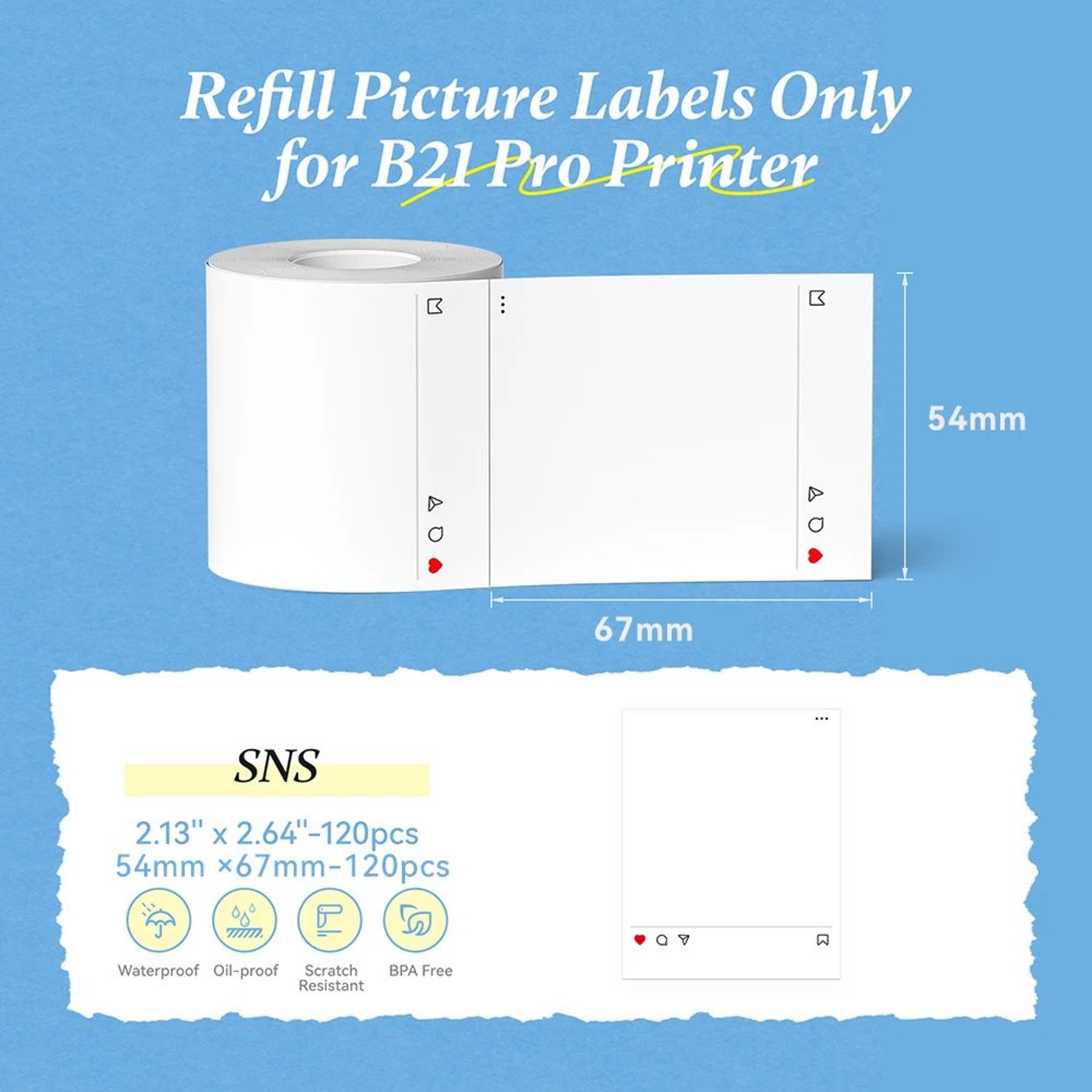 300DPI High Resolution Thermal Label Printer For Barcode Price Tag And Sticker Printing 16
