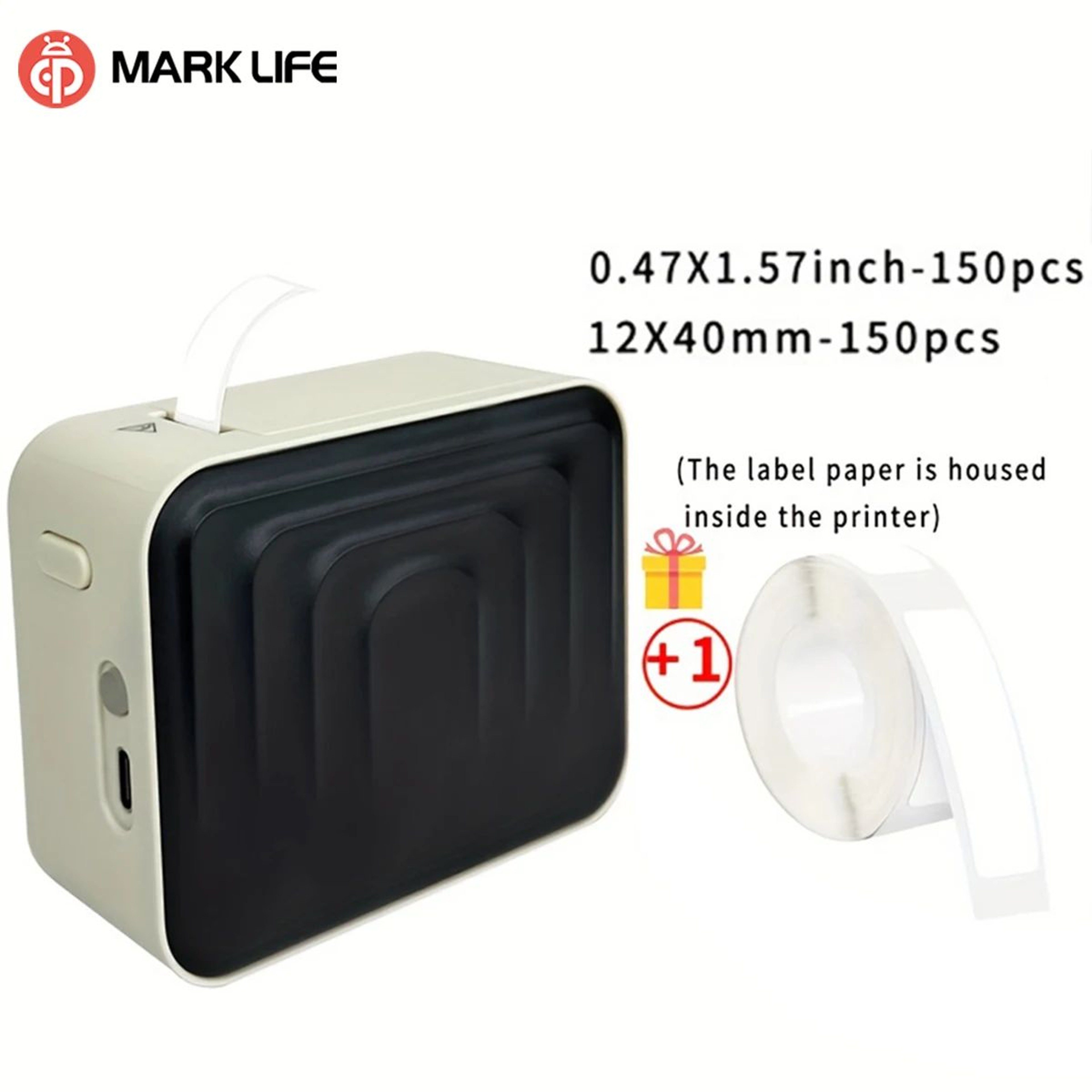 Mini Bluetooth Thermal Label Maker Portable Inkless Sticker Printer For Home And Office 7