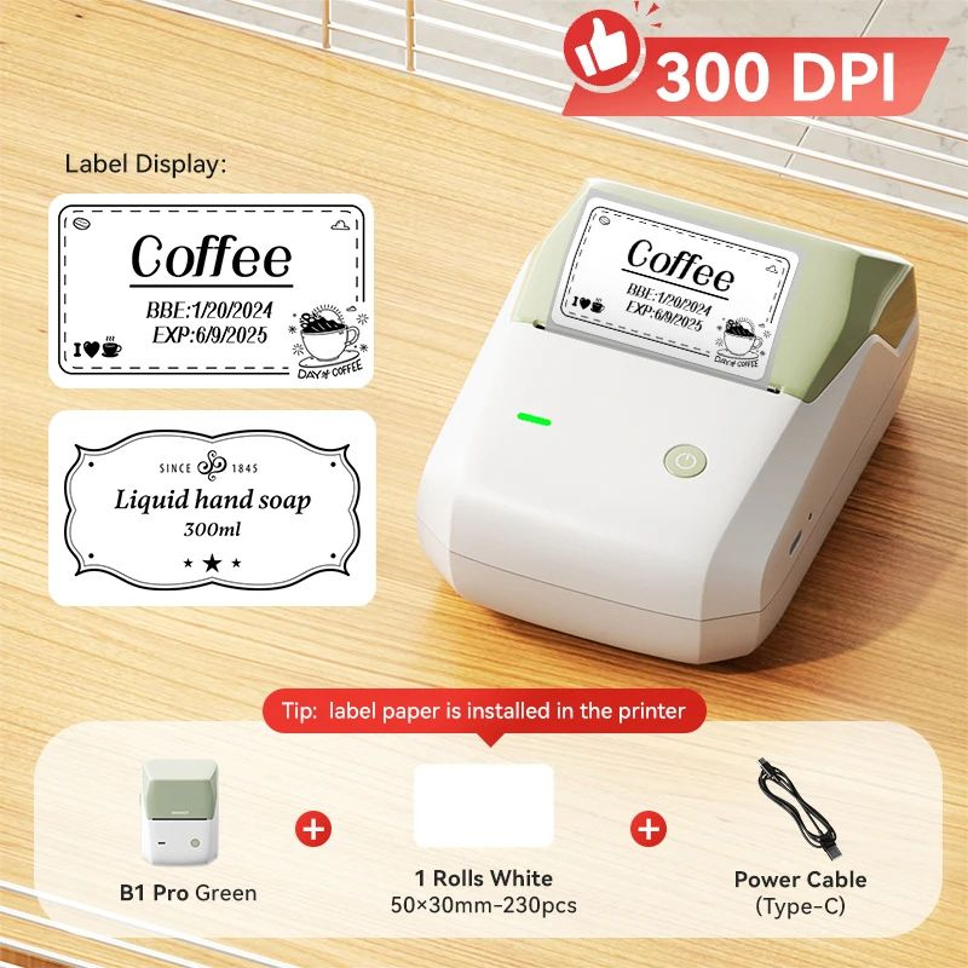 B1B1 Pro Wireless Bluetooth Thermal Label Printer For Home And Business 10