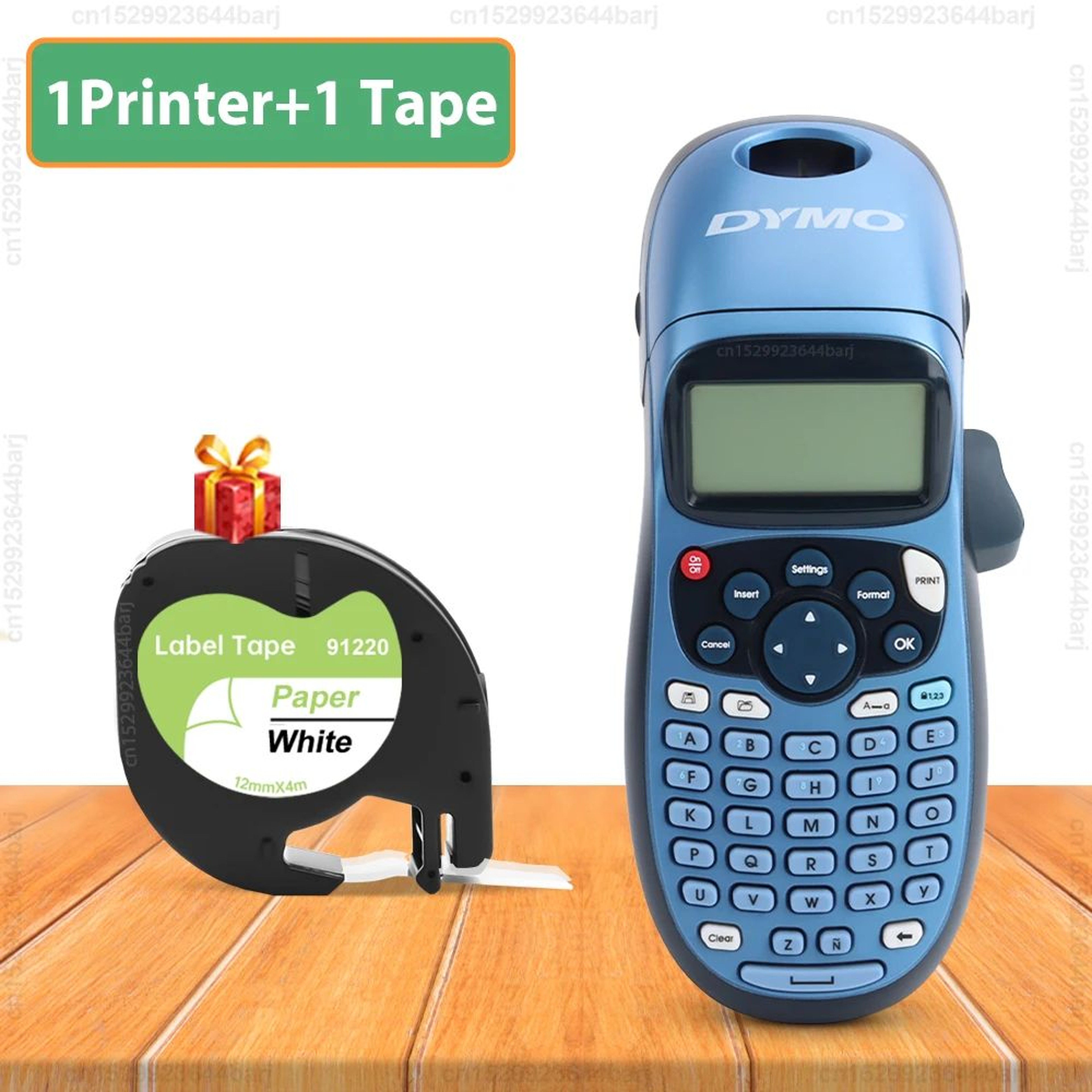 Portable Handheld Label Maker With Adhesive Label Tape For Home And Office Organization 8