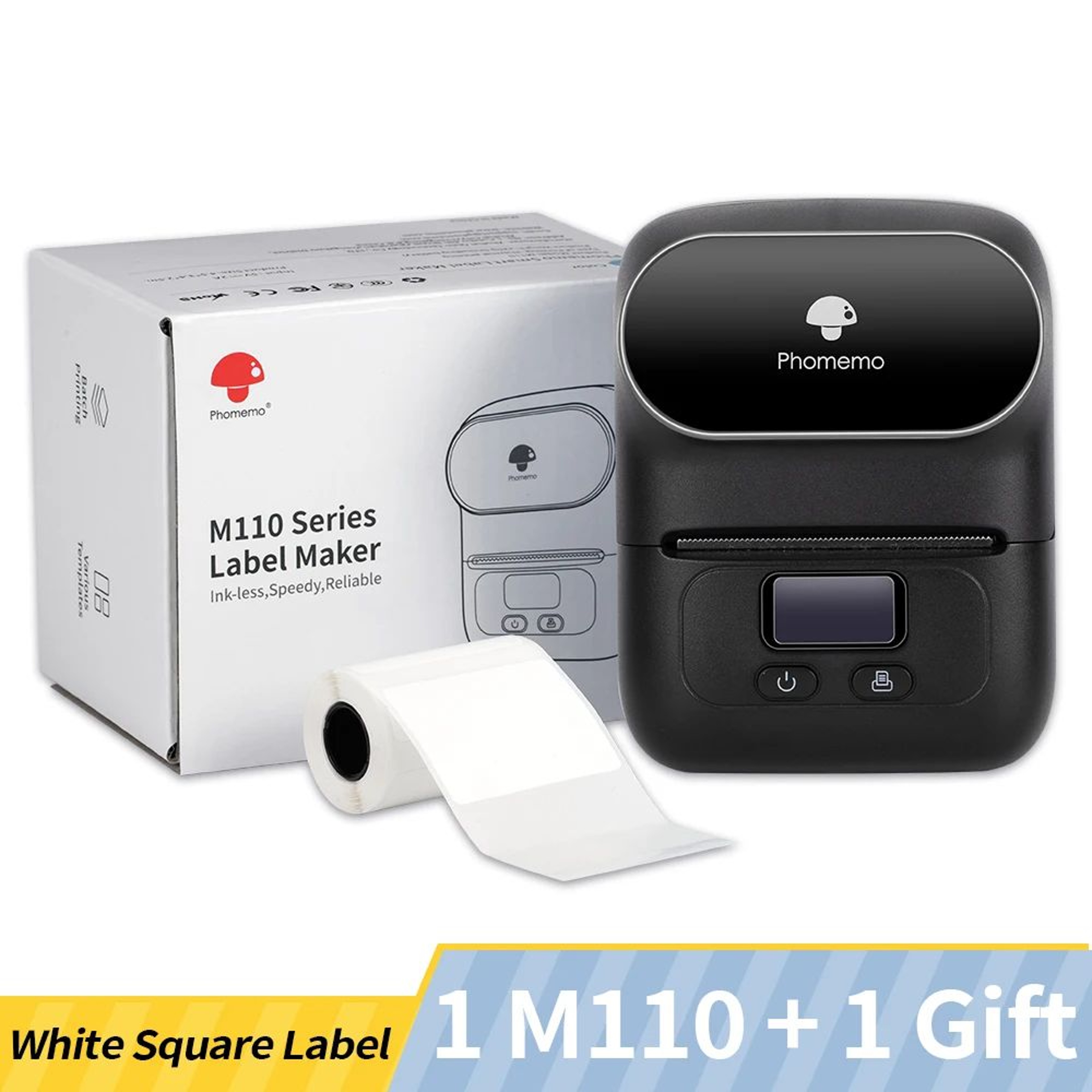 Portable Bluetooth Thermal Label Printer For Barcode Address And Business Labels 10