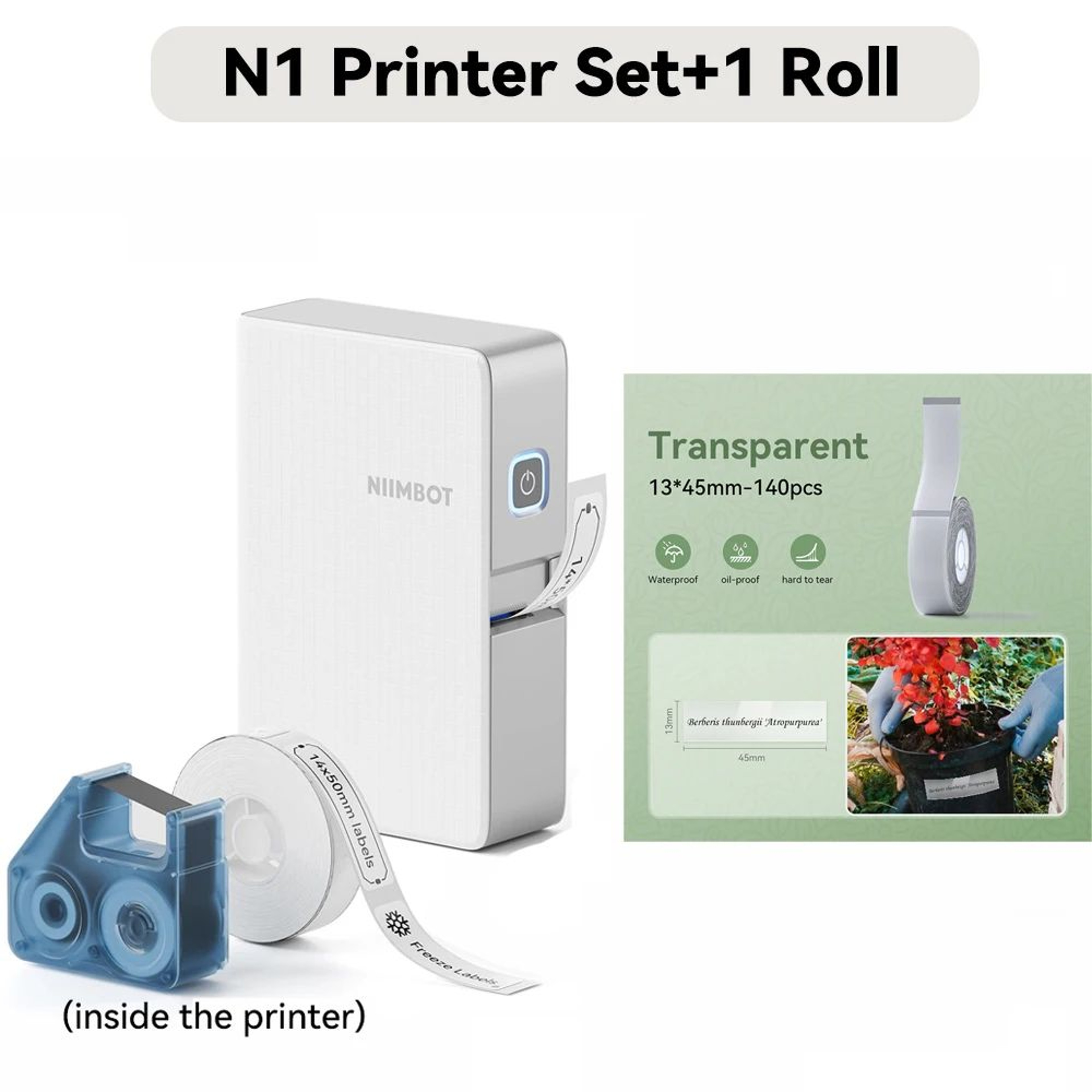 Wireless Thermal Transfer Label Printer For Home Office And Organization 11