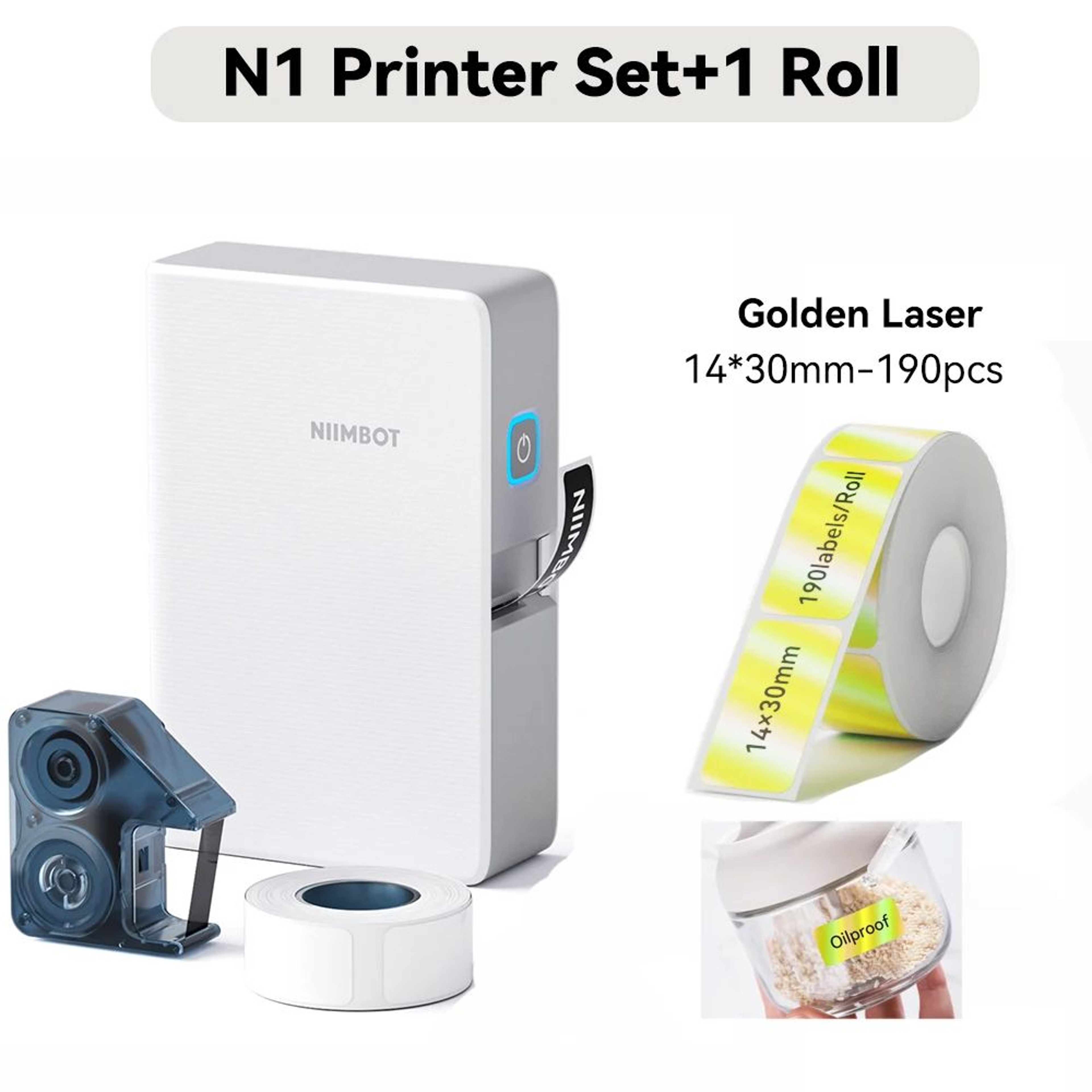 Wireless Thermal Transfer Label Printer For Home Office And Organization 7