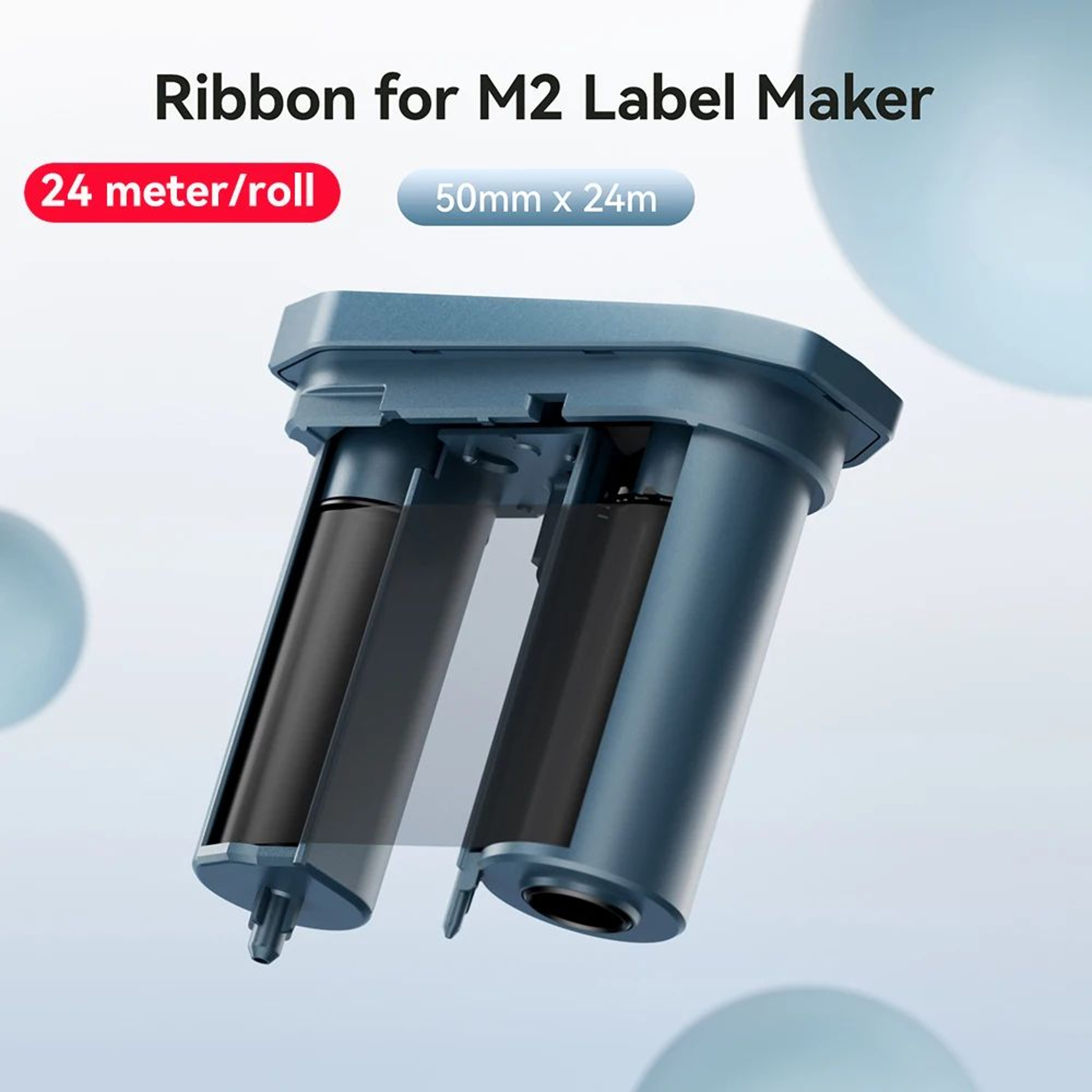 Thermal Transfer Label Paper And Ribbon For M2 Printer  Waterproof LongLasting Stickers 7