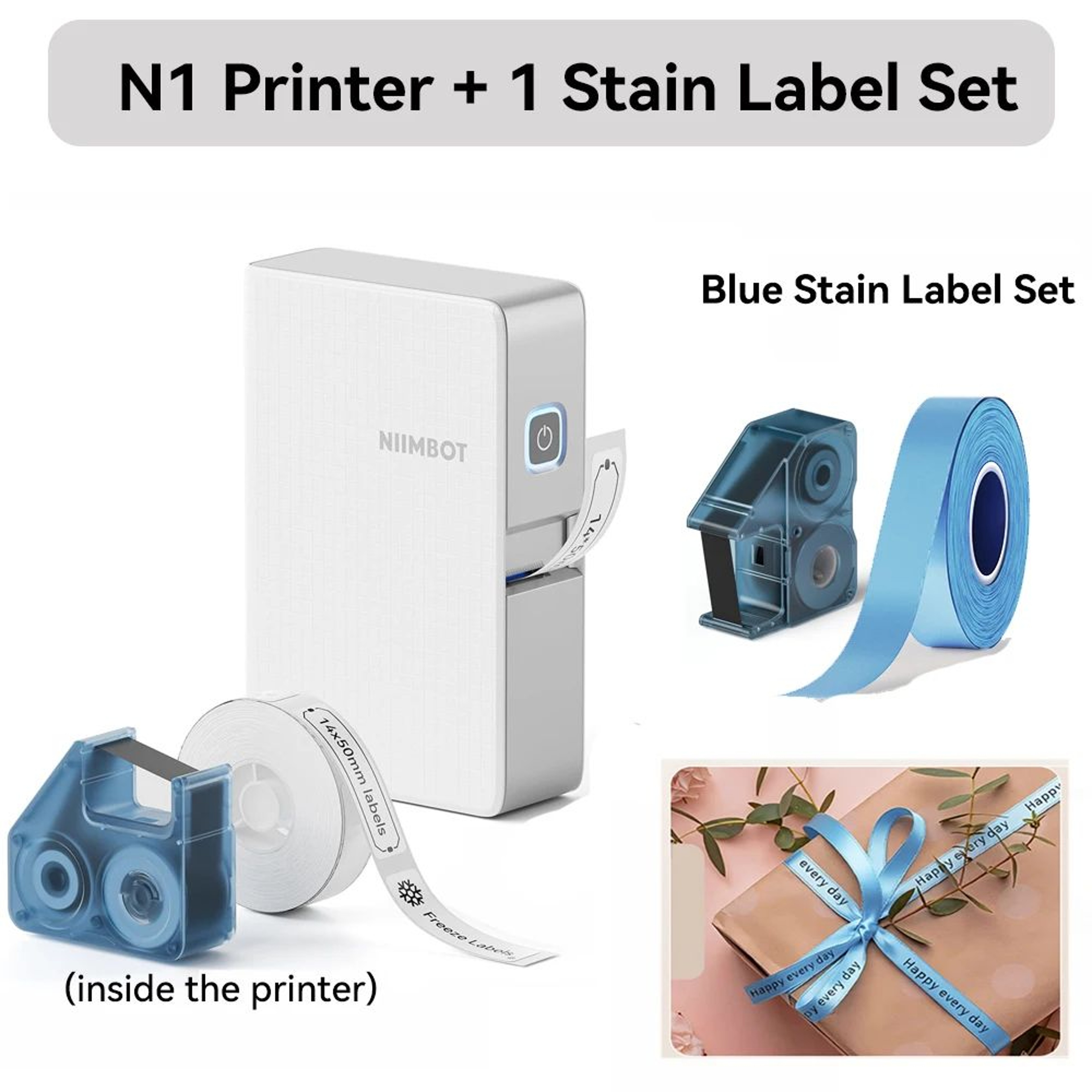 N1B18 Wireless Thermal Transfer Label Printer And Portable Sticker Maker 10