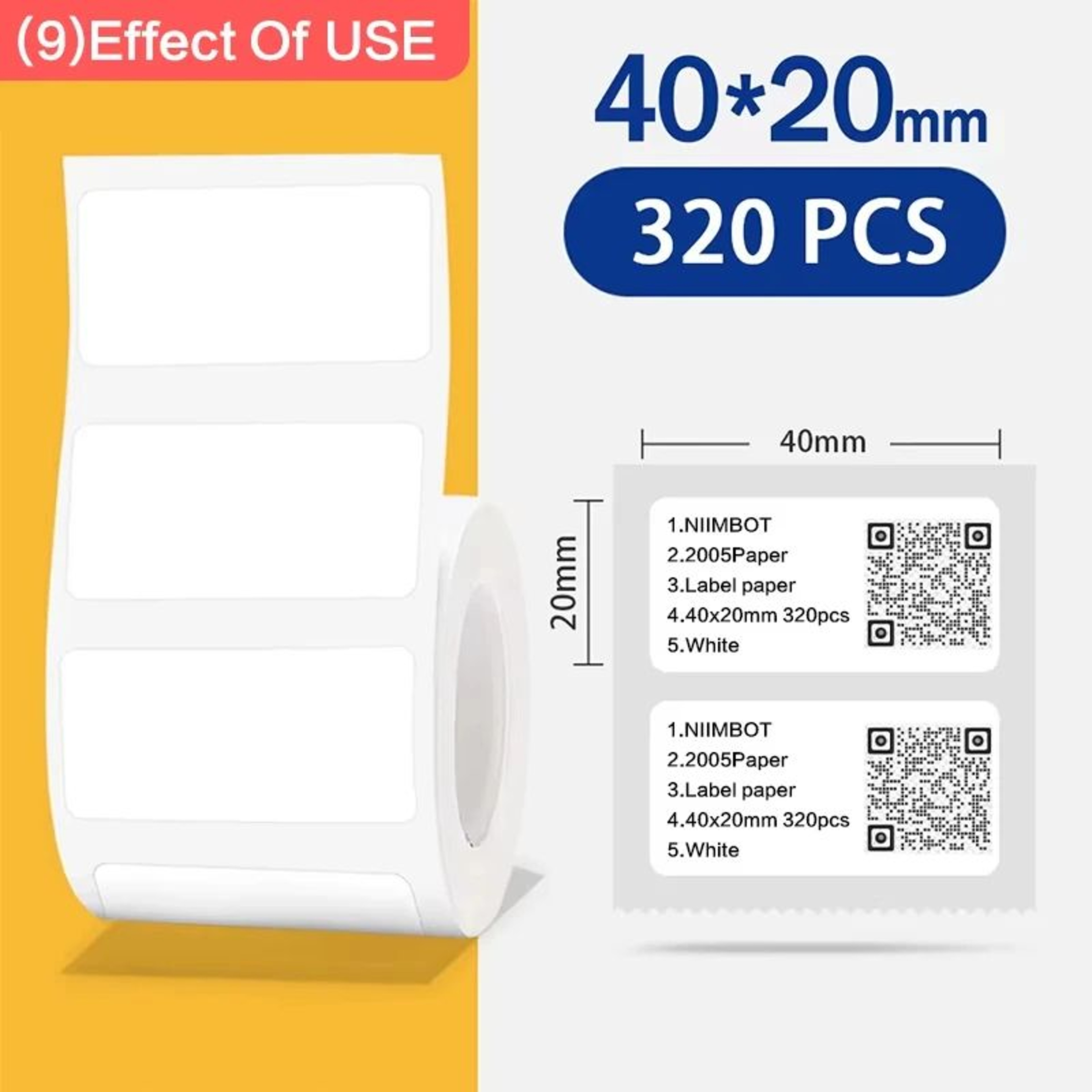 Waterproof Cartoon Pattern Thermal Label Stickers For Portable Label Printers 11